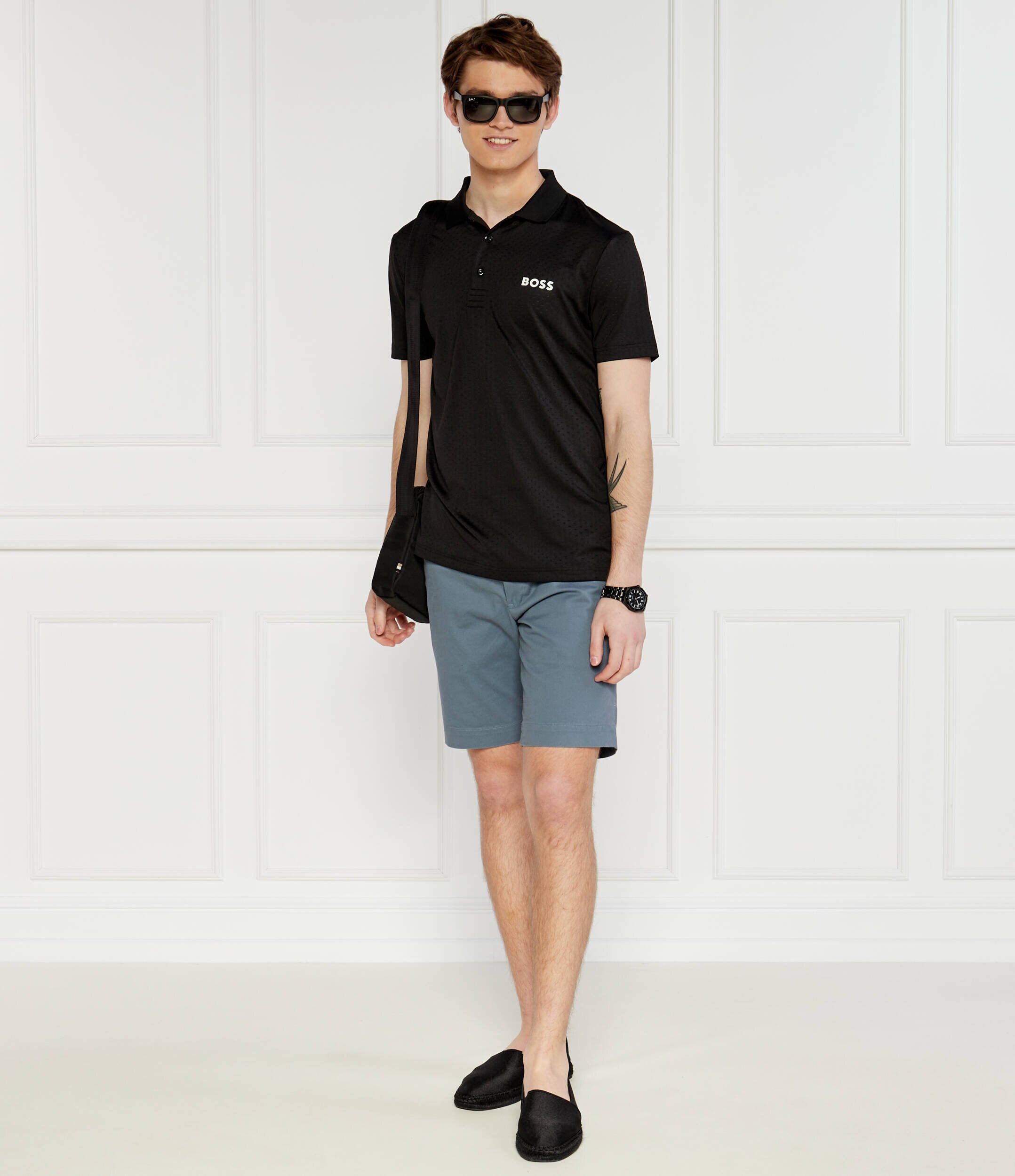 BOSS Green Polo Paddytech | Regular Fit | stretch