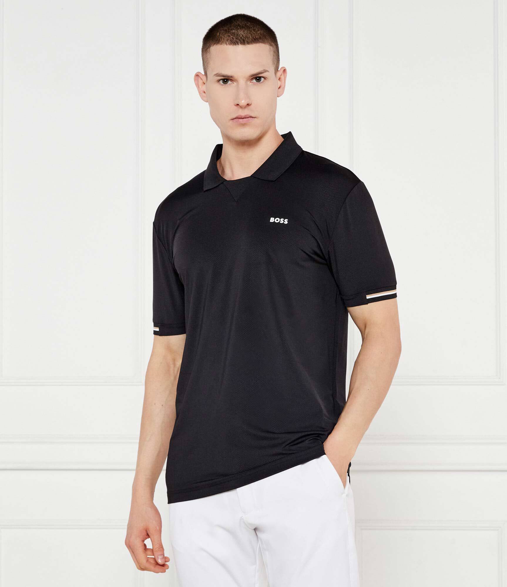 BOSS Green Polo Palle Mesh | Regular Fit | stretch