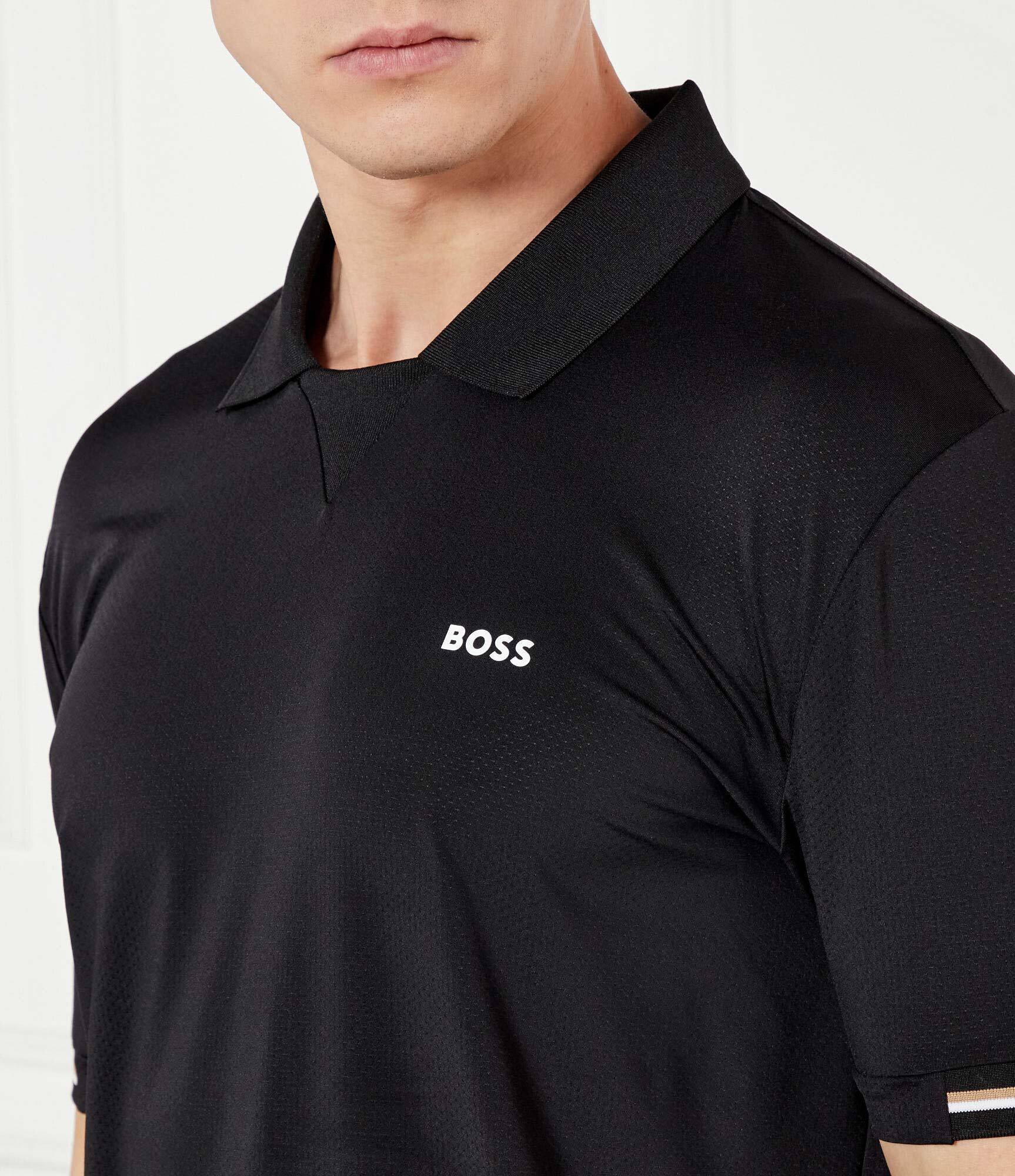 BOSS Green Polo Palle Mesh | Regular Fit | stretch
