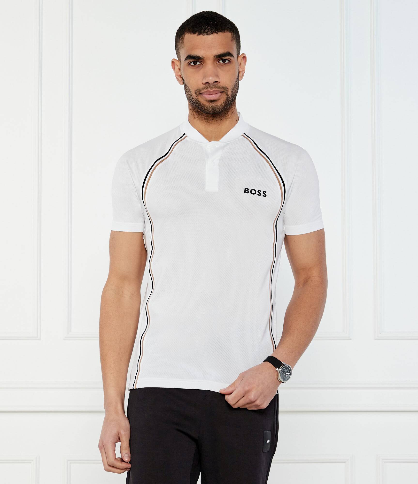BOSS Green Polo Pariq TOC Mesh | Slim Fit | stretch
