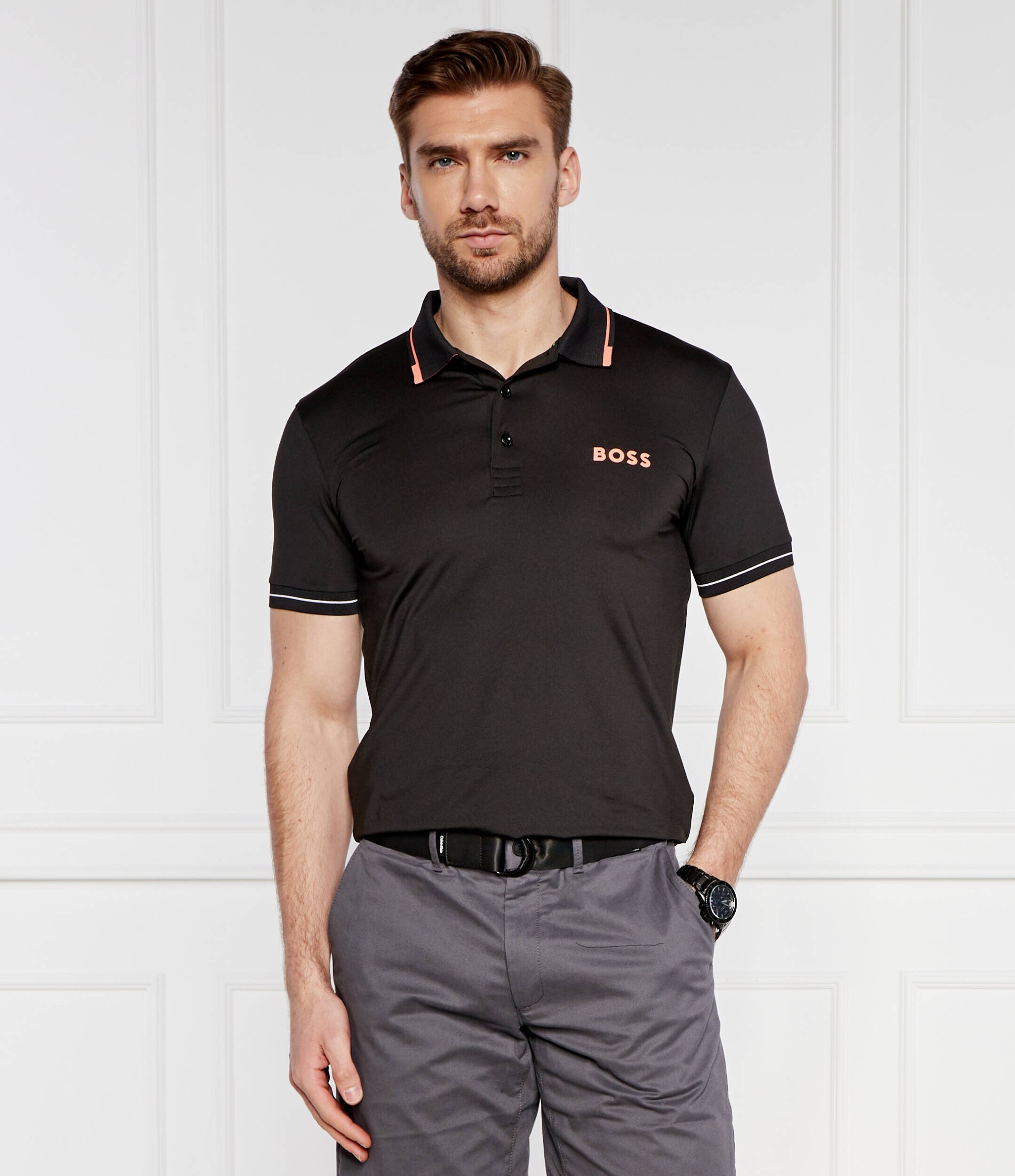 BOSS Green Polo Paul Pro | Slim Fit