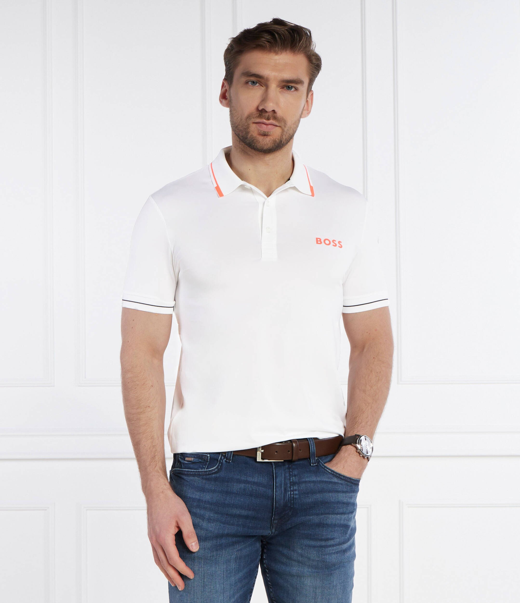 BOSS Green Polo Paul Pro | Slim Fit