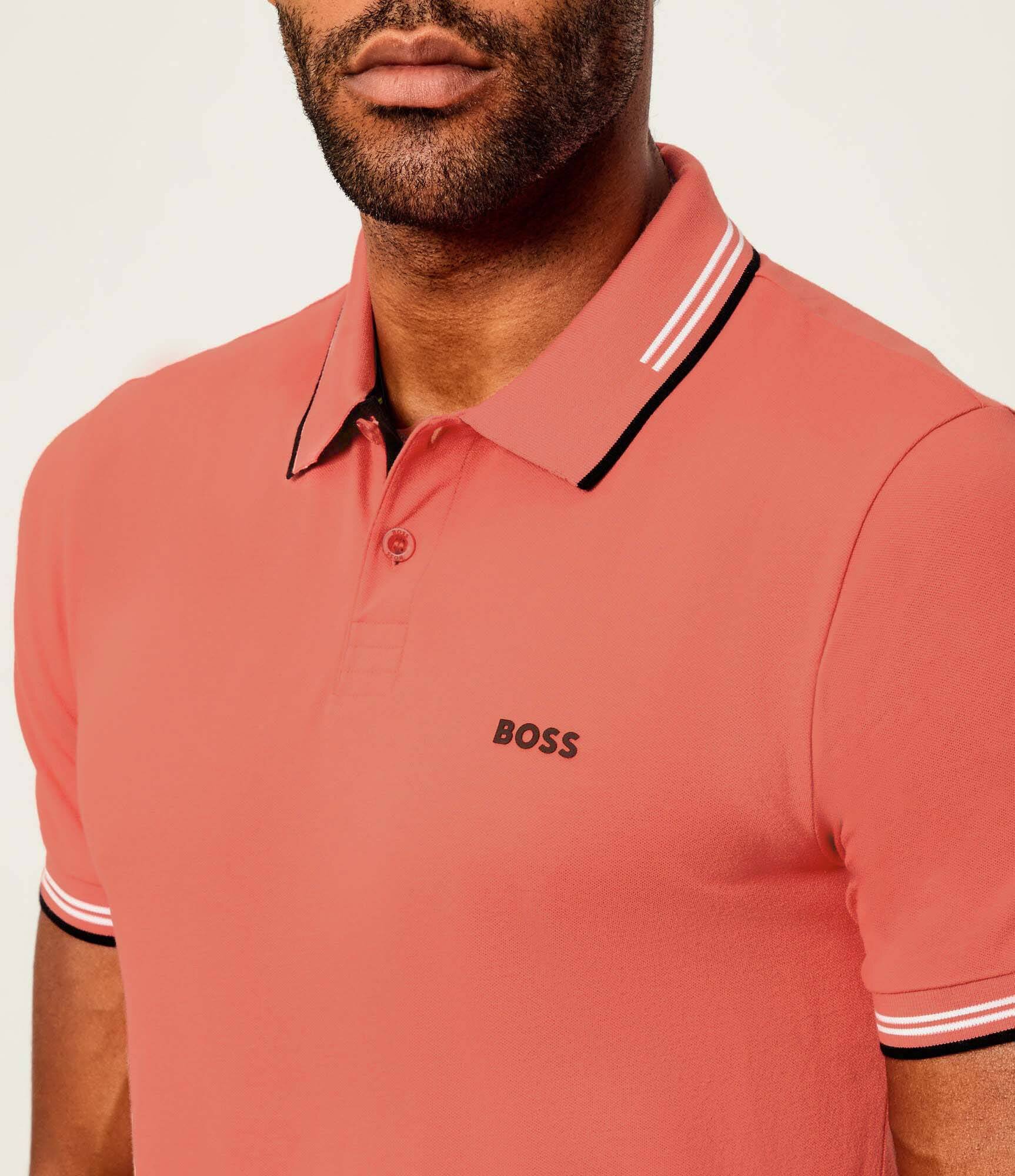 BOSS Green Polo Paul | Slim Fit | stretch