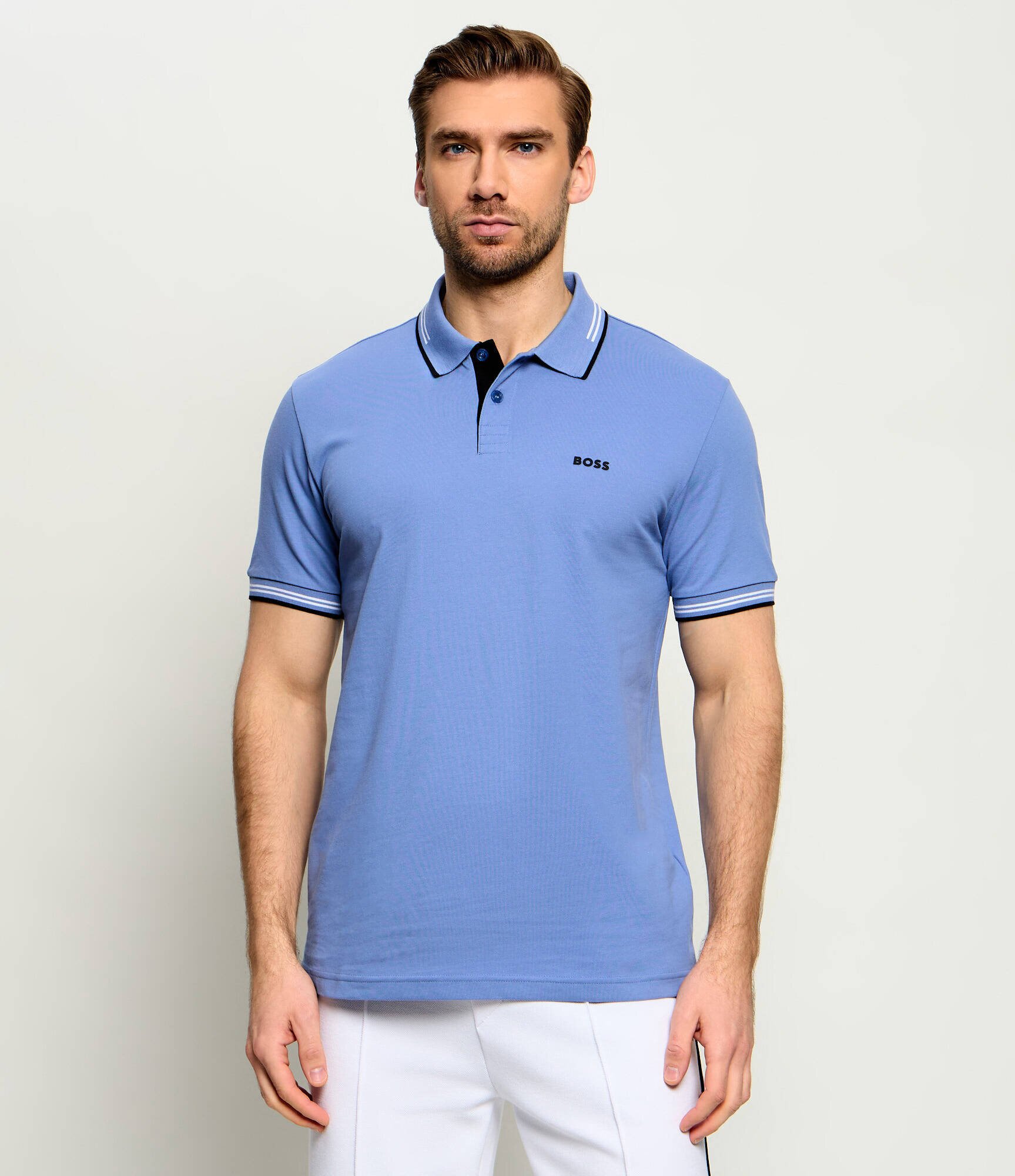 BOSS Green Polo Paul | Slim Fit | stretch
