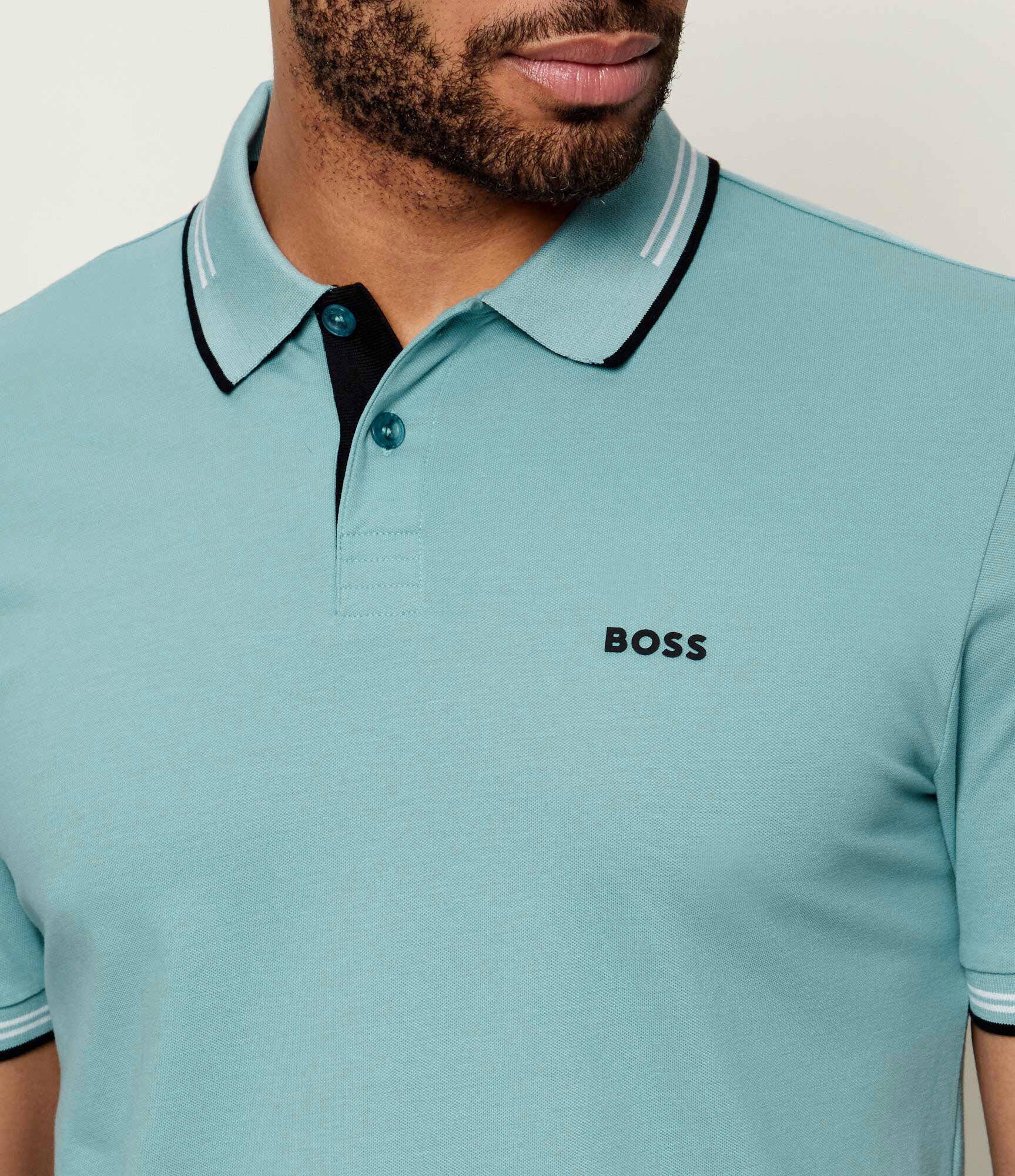 BOSS Green Polo Paul | Slim Fit | stretch