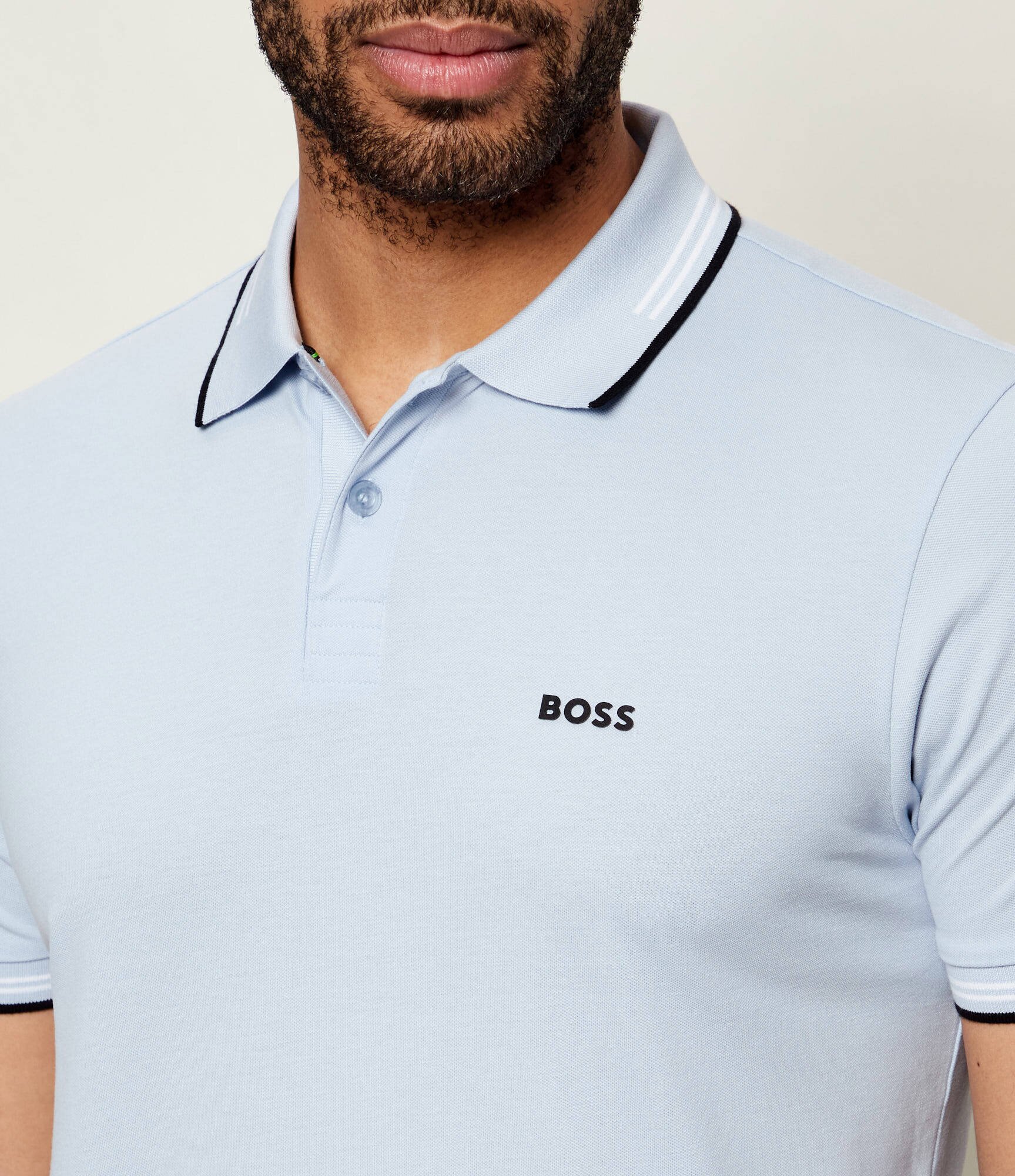 BOSS Green Polo Paul | Slim Fit | stretch