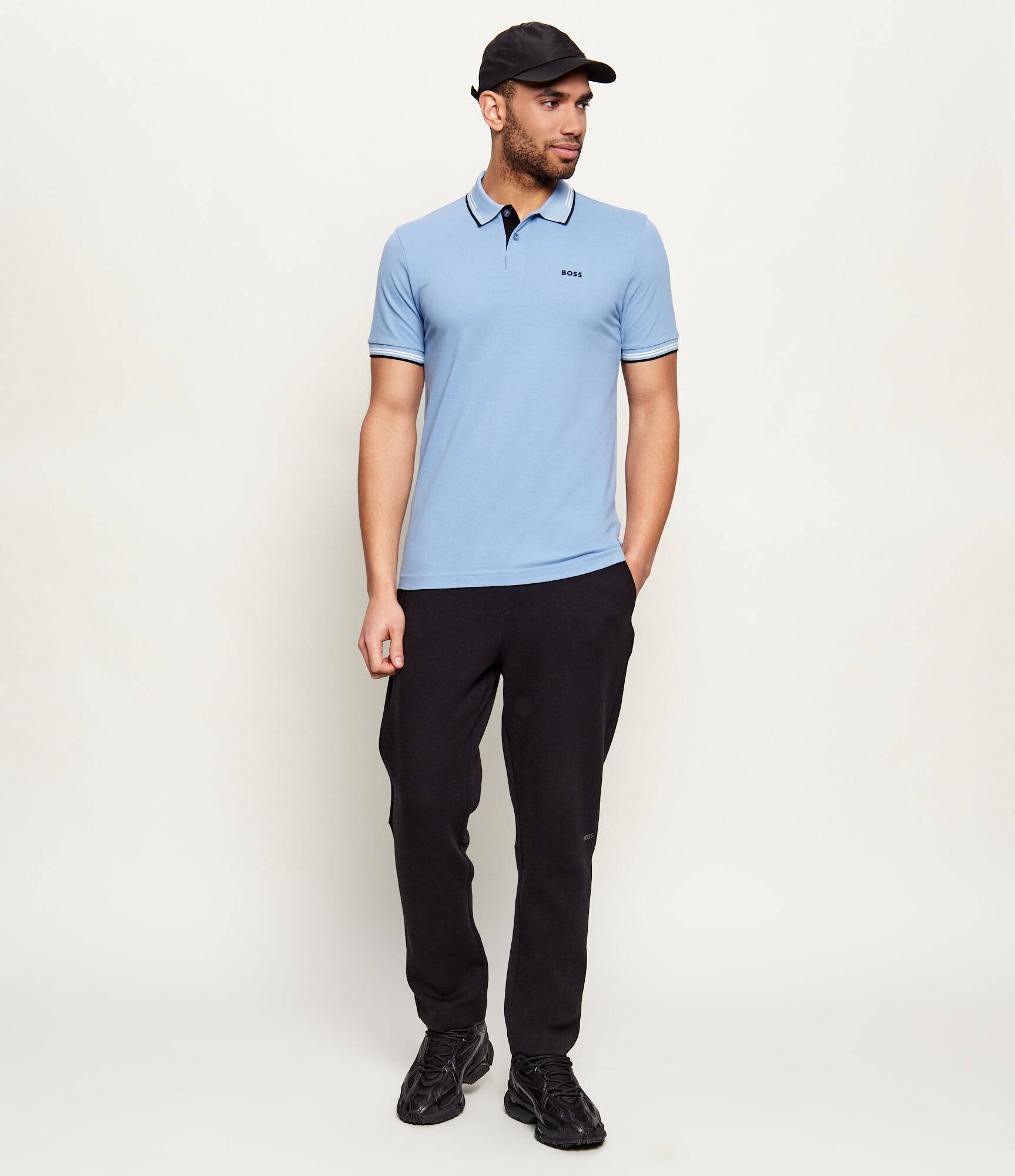 BOSS Green Polo Paul | Slim Fit | stretch