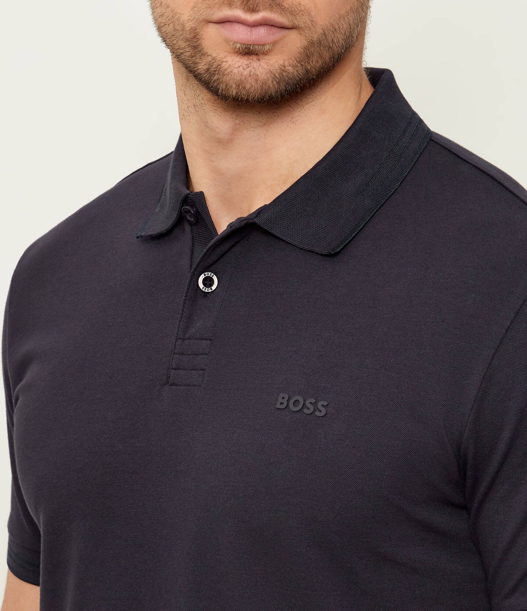 BOSS Green Polo Paul | Slim Fit | stretch