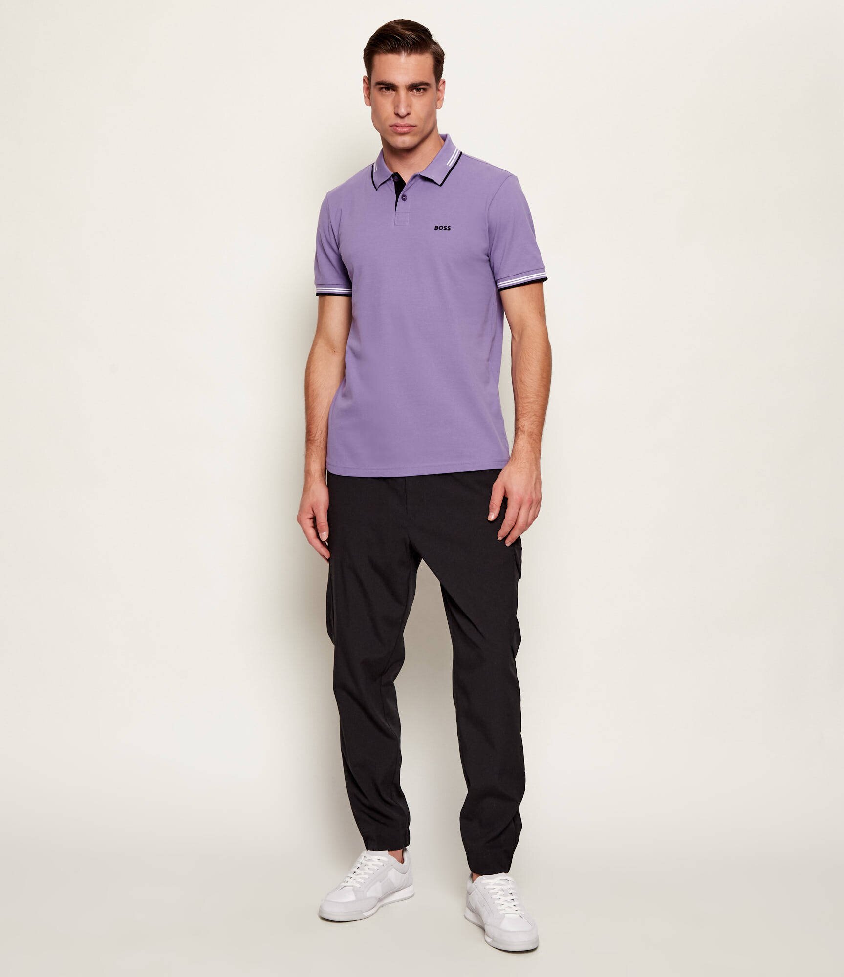 BOSS Green Polo Paul | Slim Fit | stretch