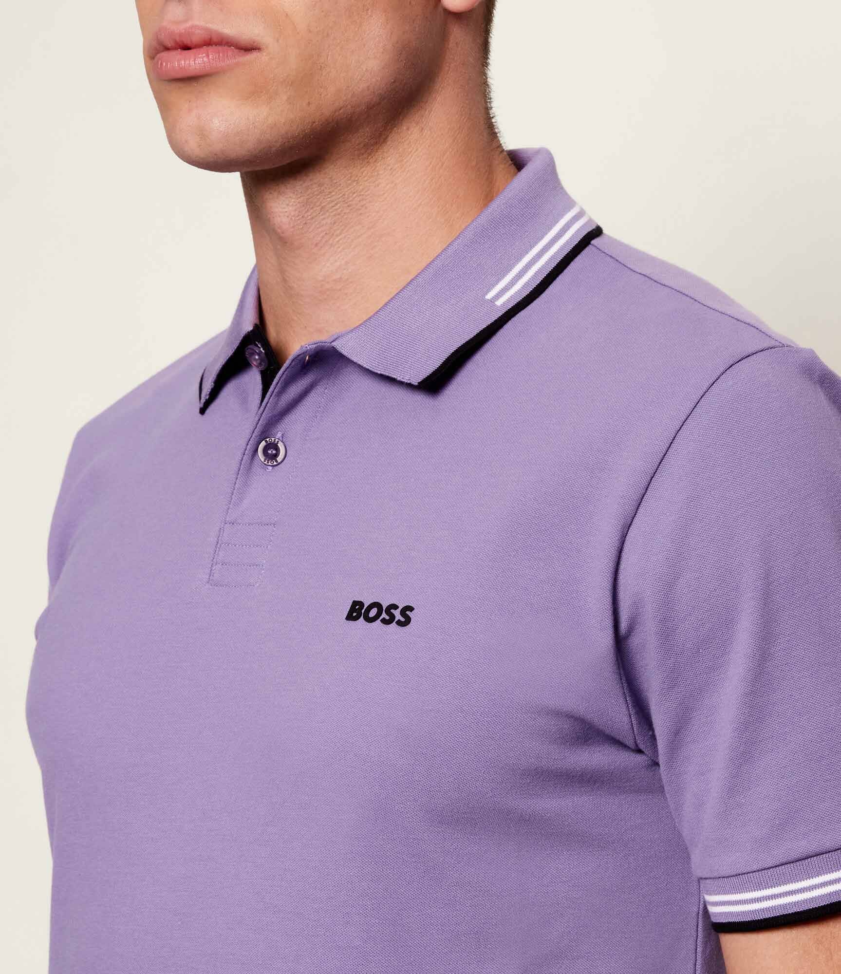 BOSS Green Polo Paul | Slim Fit | stretch