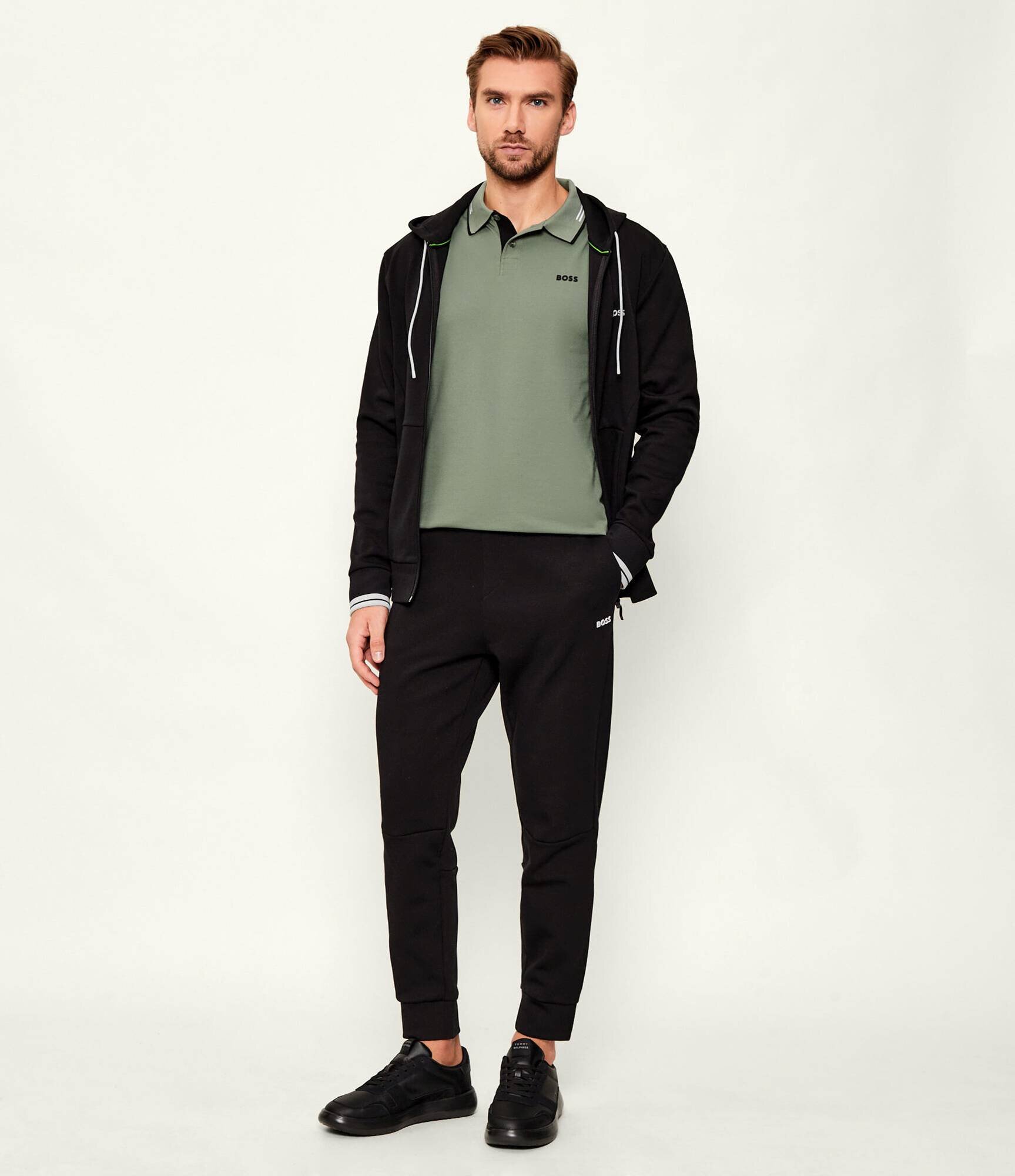 BOSS Green Polo Paul | Slim Fit | stretch