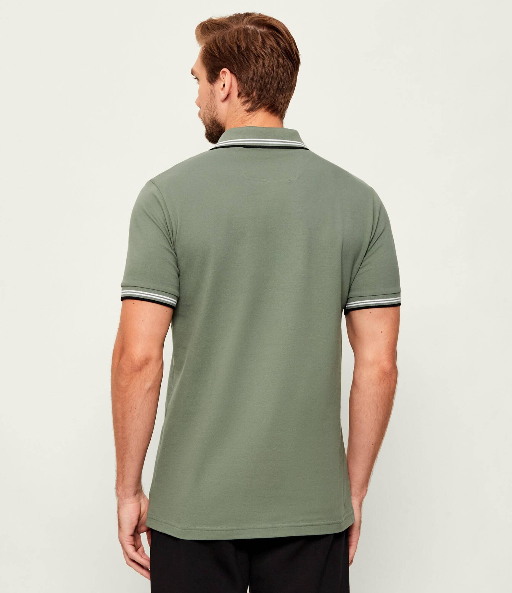 BOSS Green Polo Paul | Slim Fit | stretch