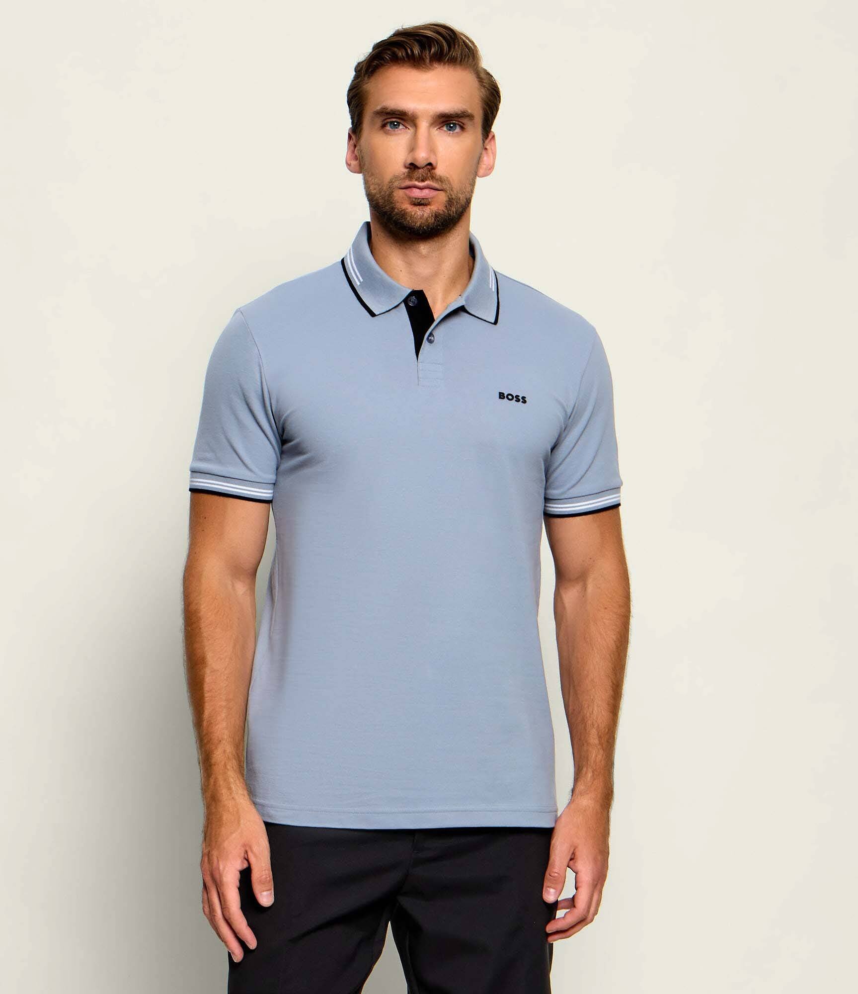 BOSS Green Polo Paul | Slim Fit | stretch