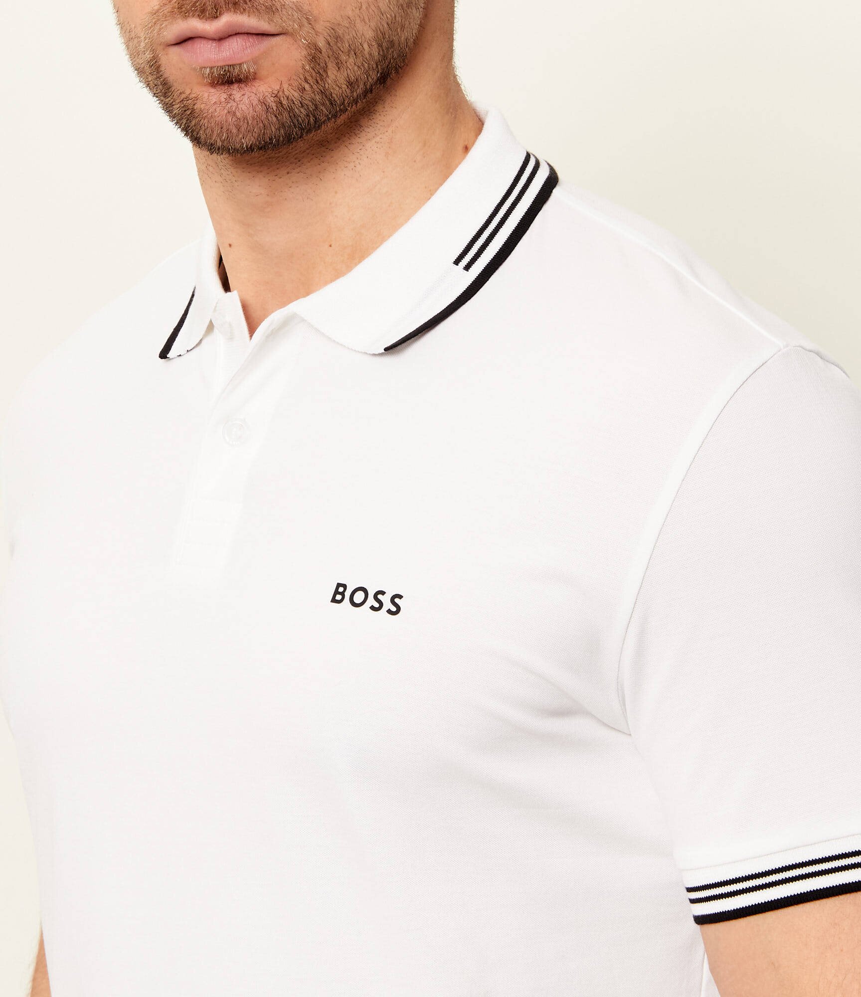 BOSS Green Polo Paul | Slim Fit | stretch