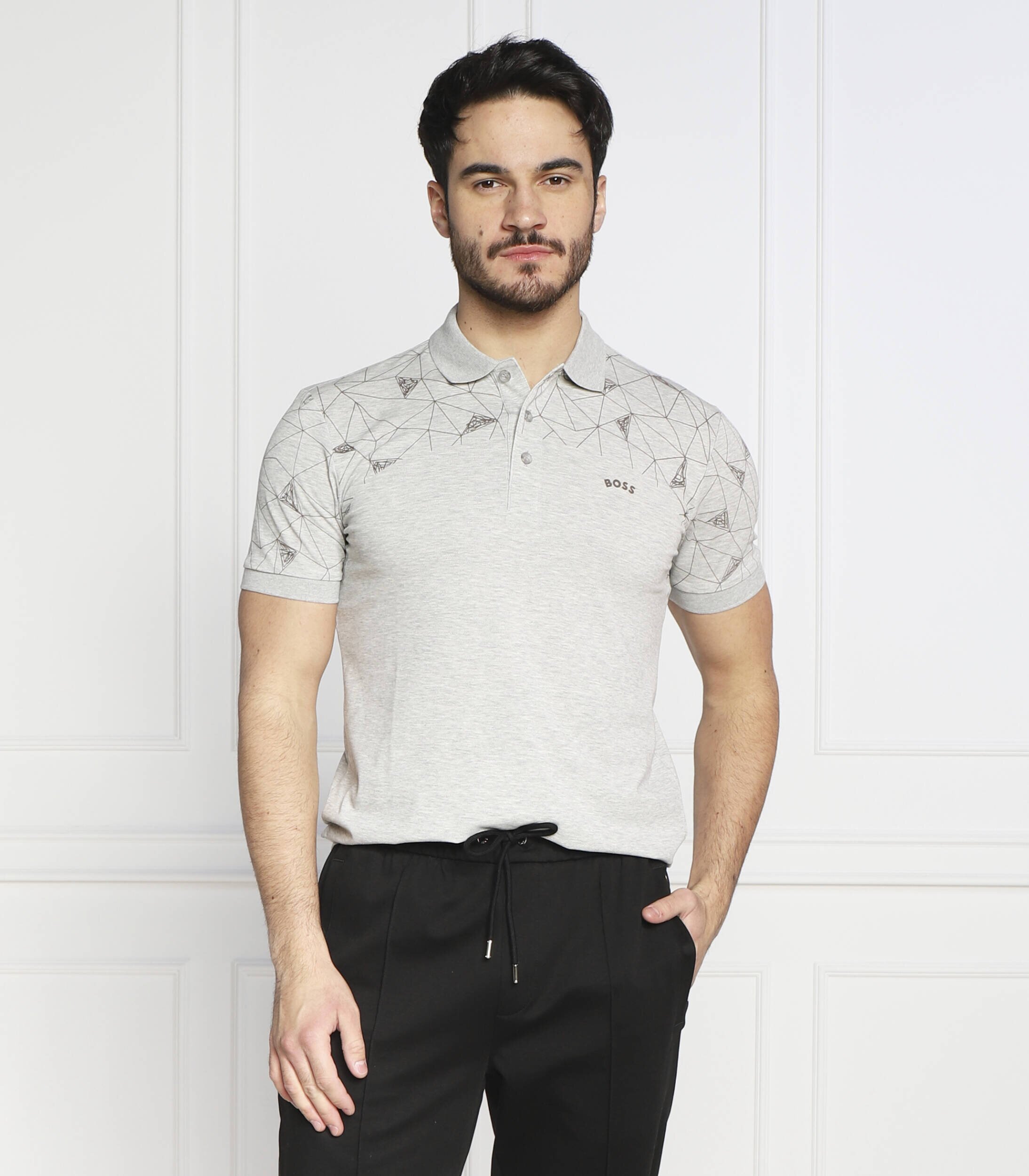 BOSS Green Polo Paule 3 | Slim Fit | stretch