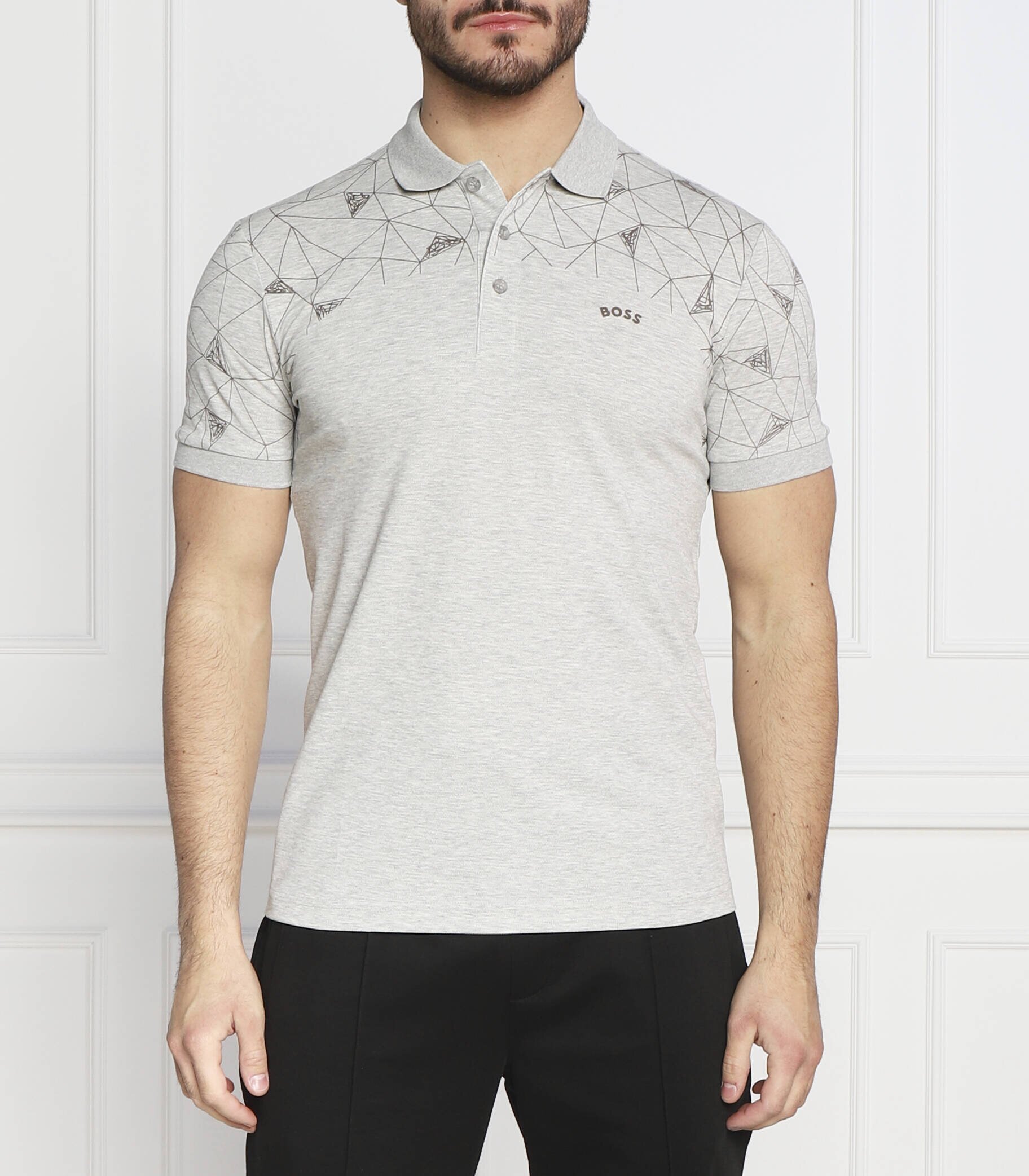 BOSS Green Polo Paule 3 | Slim Fit | stretch