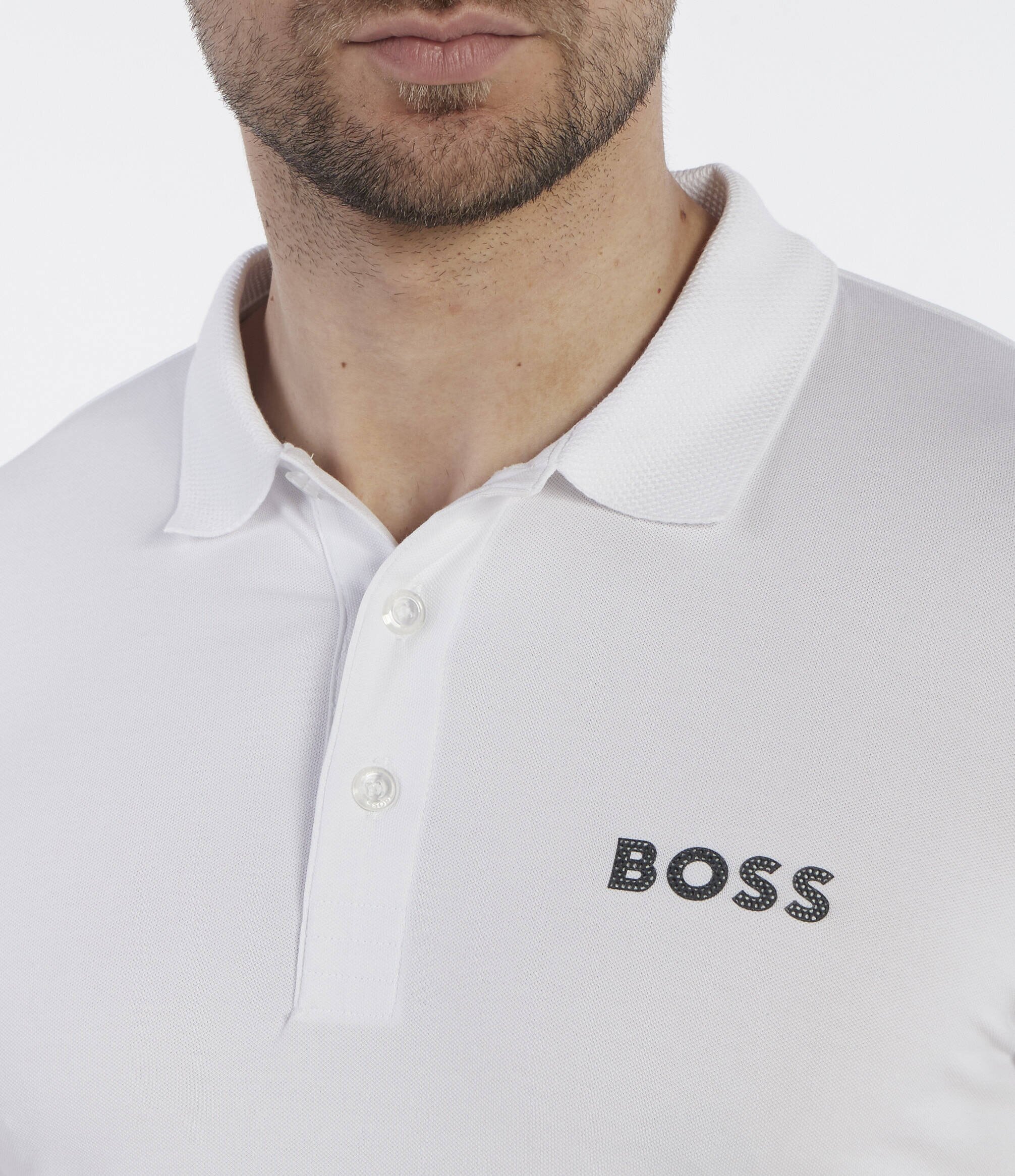 BOSS Green Polo Paule | Slim Fit | stretch