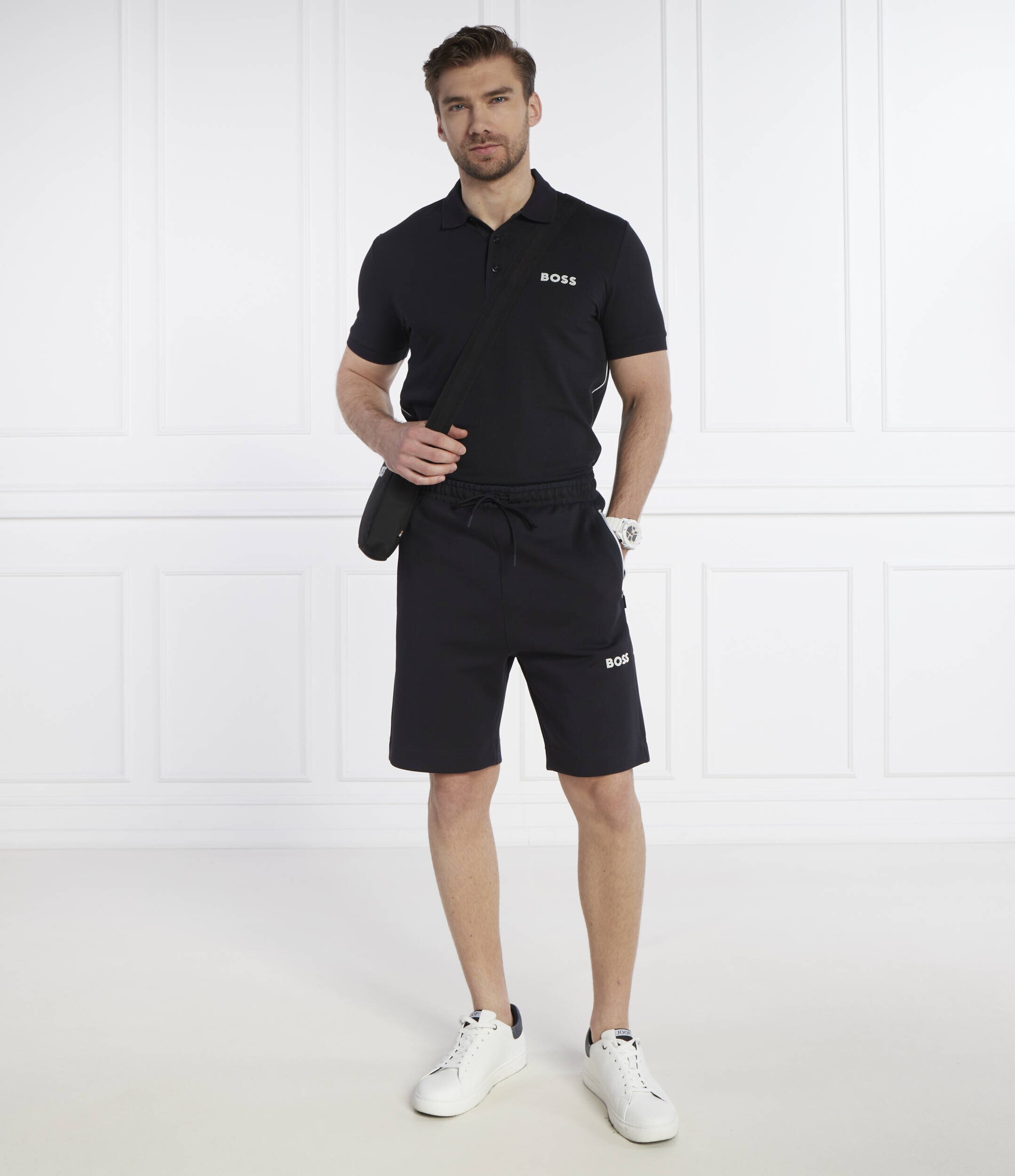 BOSS Green Polo Paule | Slim Fit | stretch