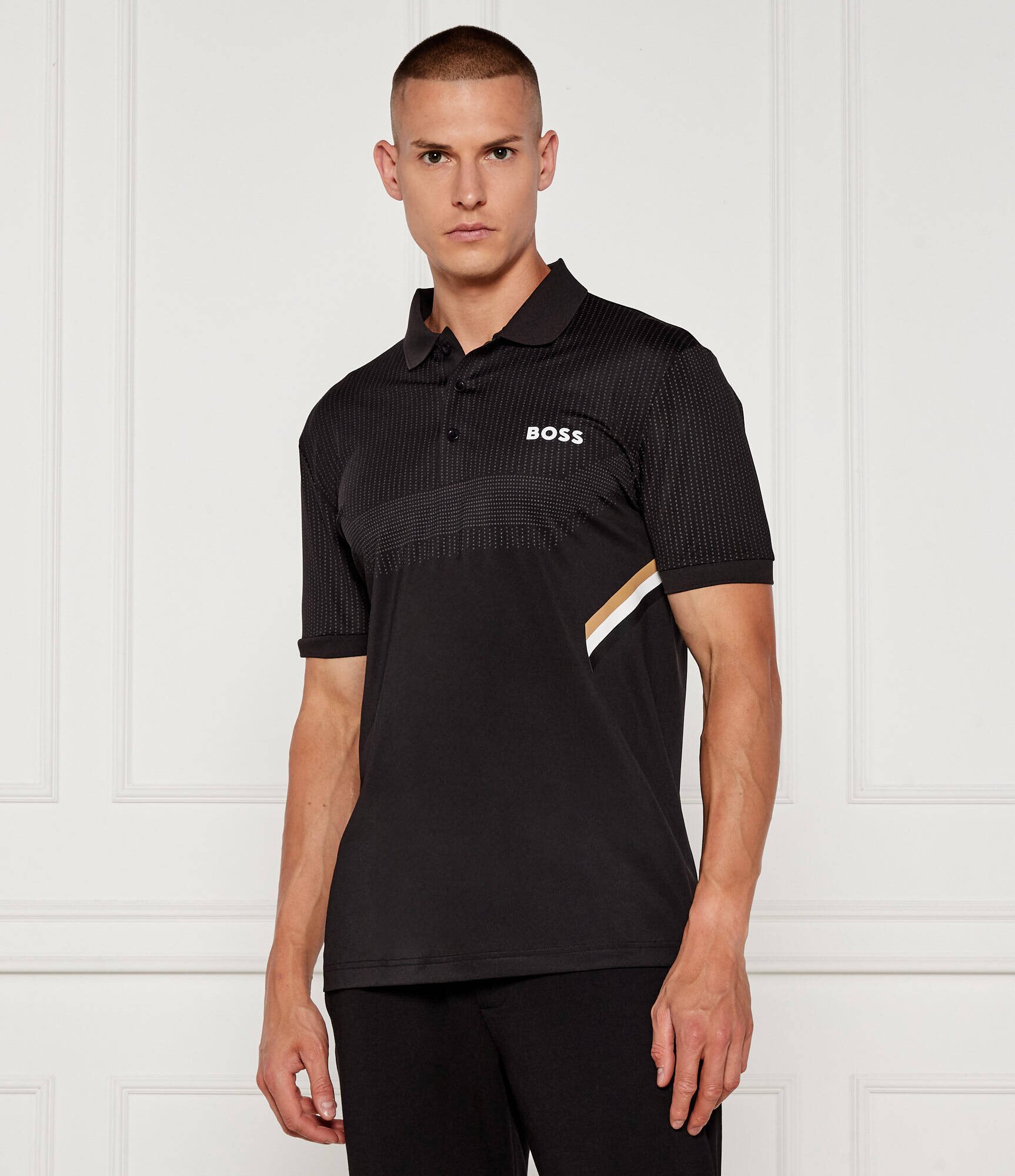 BOSS Green Polo Paule TOC | Slim Fit | stretch