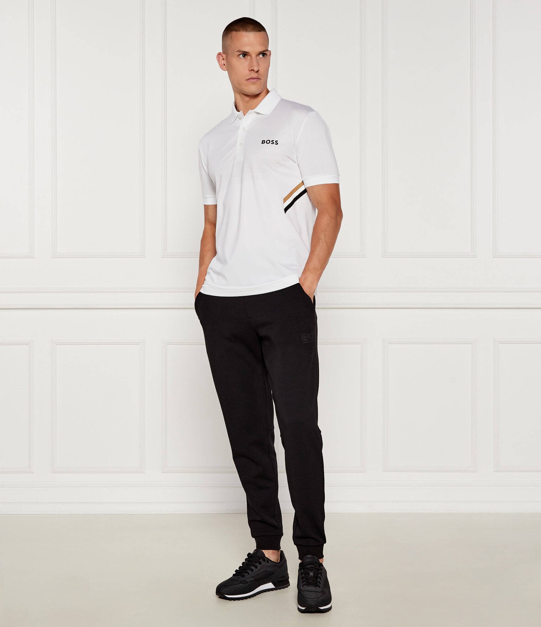 BOSS Green Polo Paule TOC | Slim Fit | stretch