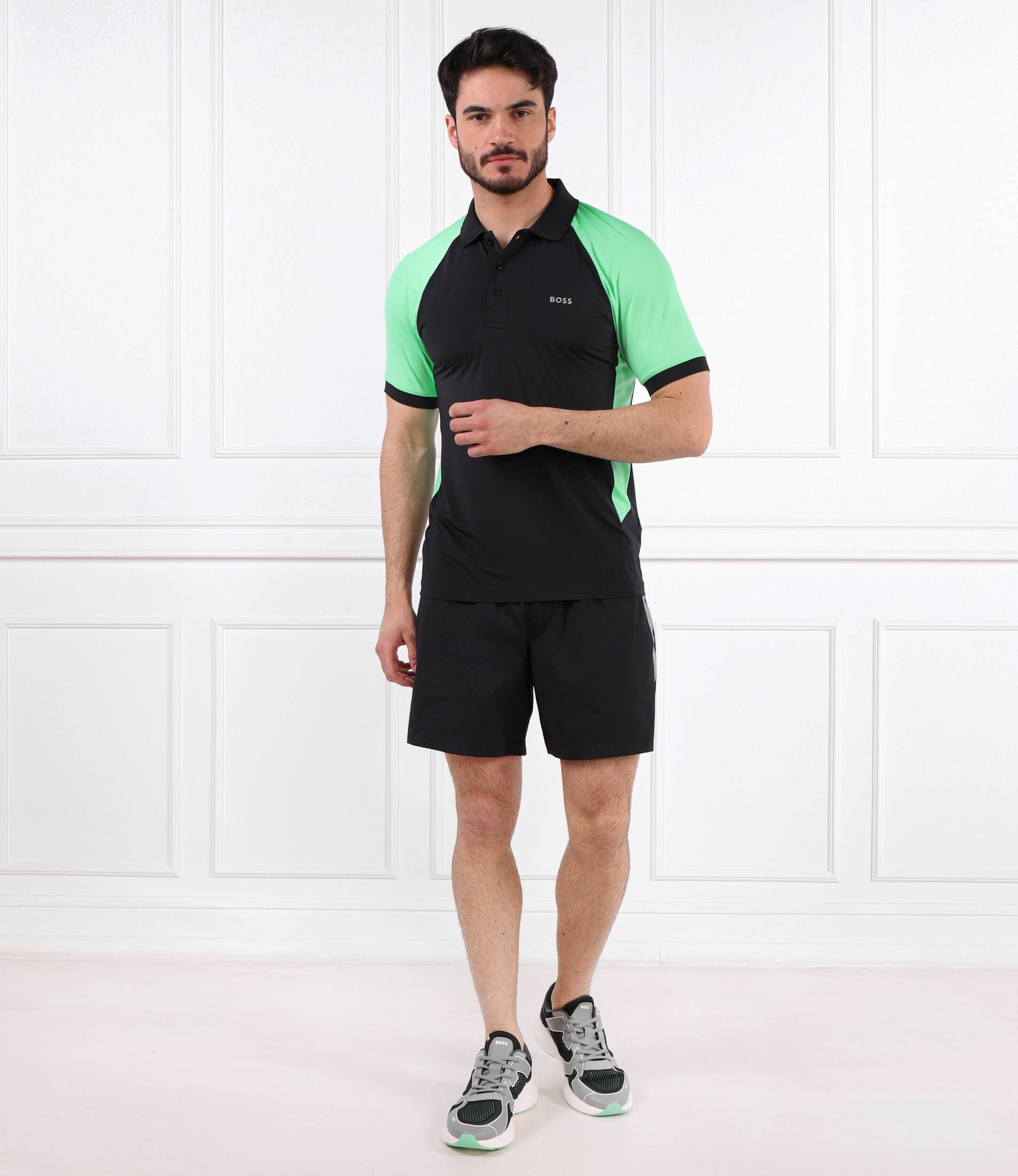 BOSS Green Polo Pauletech | Slim Fit
