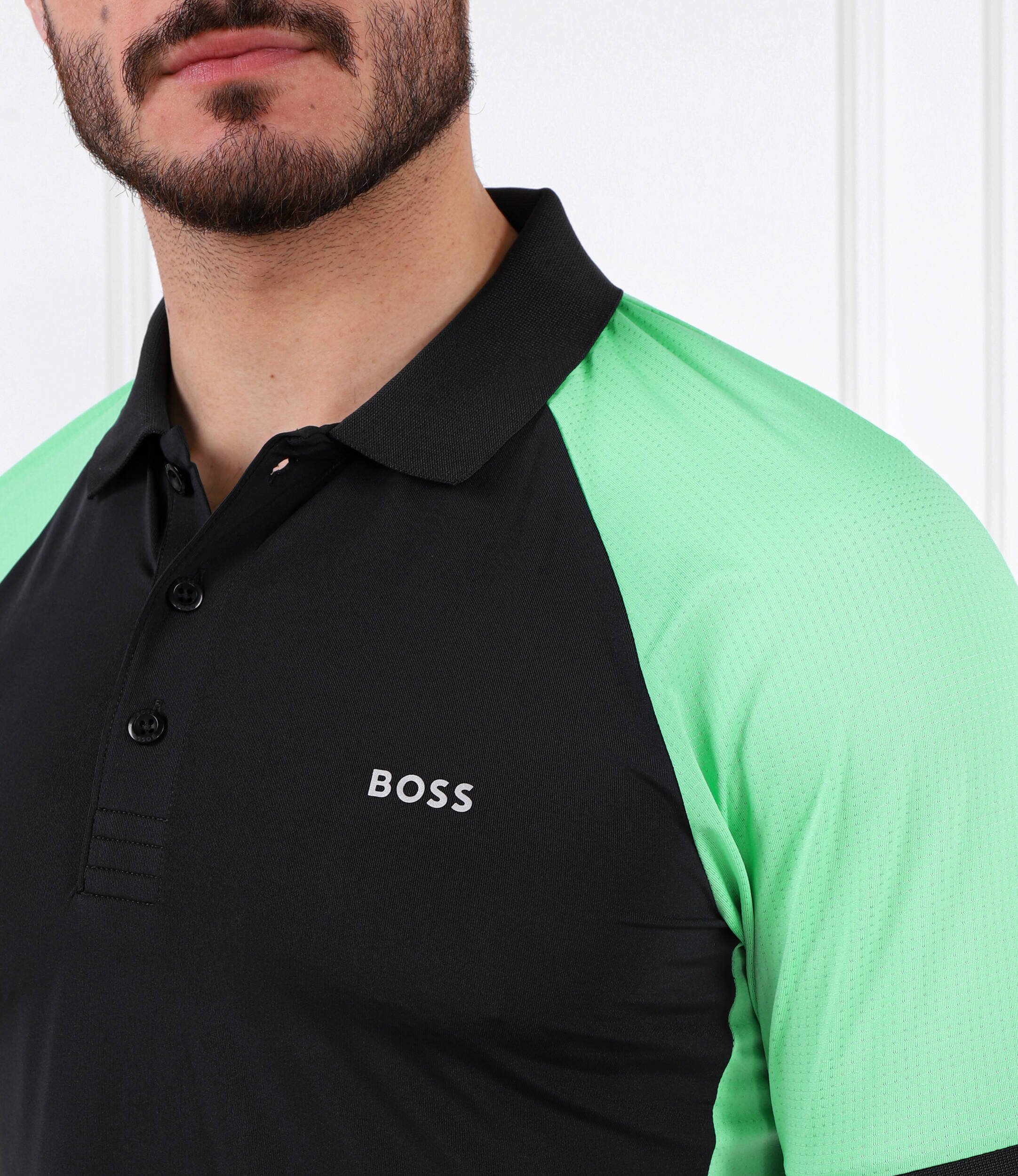BOSS Green Polo Pauletech | Slim Fit