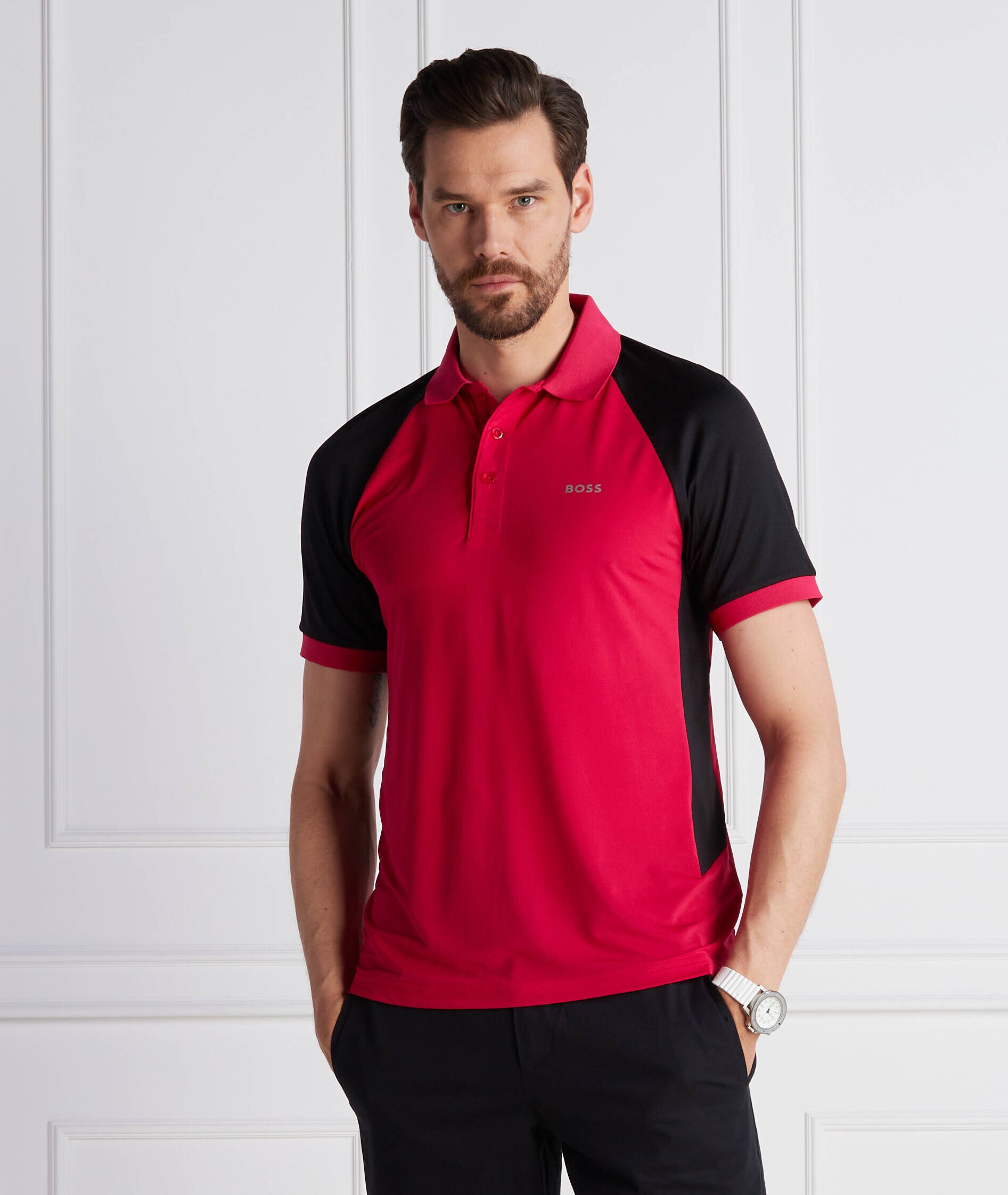 BOSS Green Polo Pauletech | Slim Fit