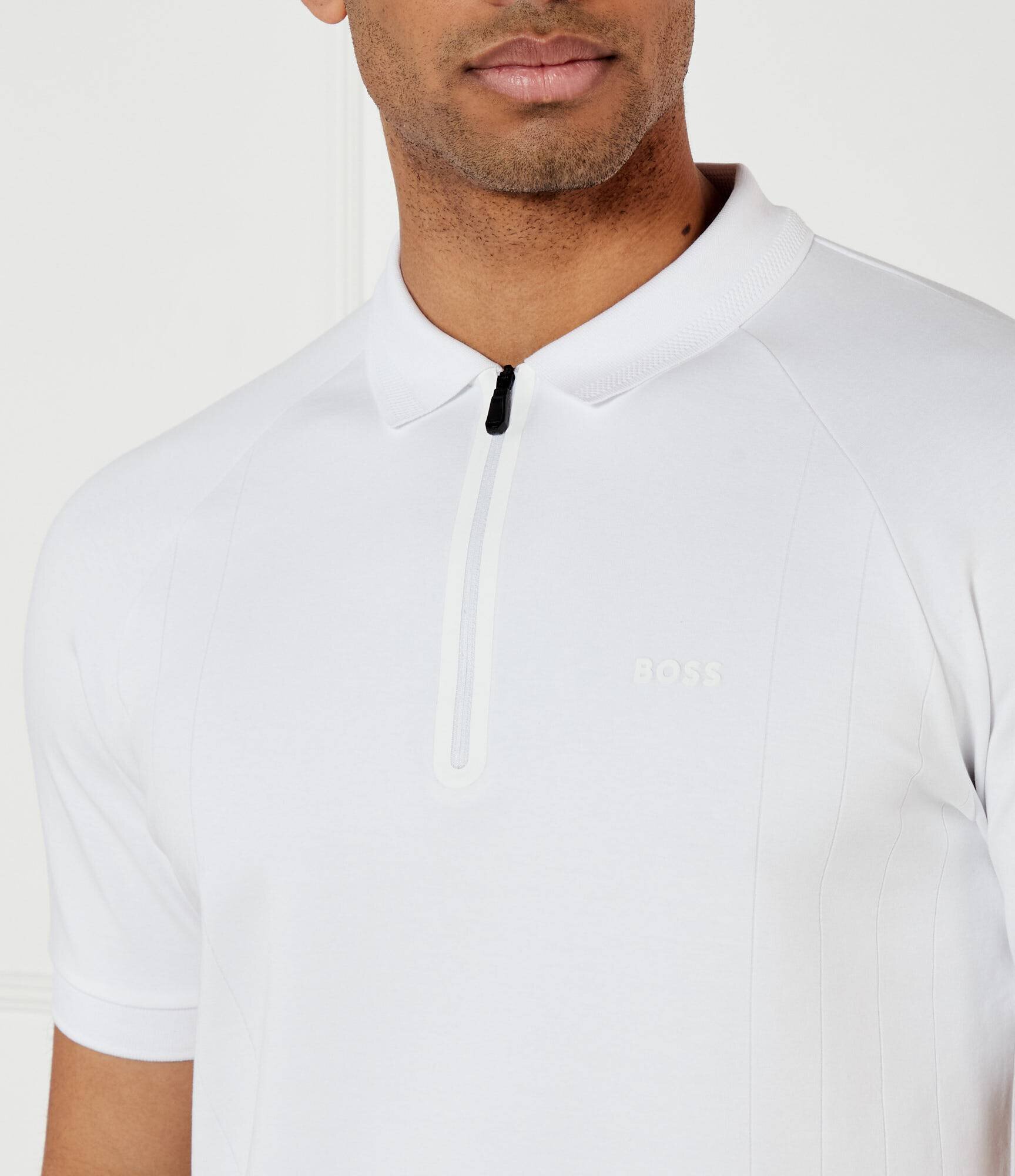 BOSS Green Polo Philix DropNeedle AC | Regular Fit | stretch
