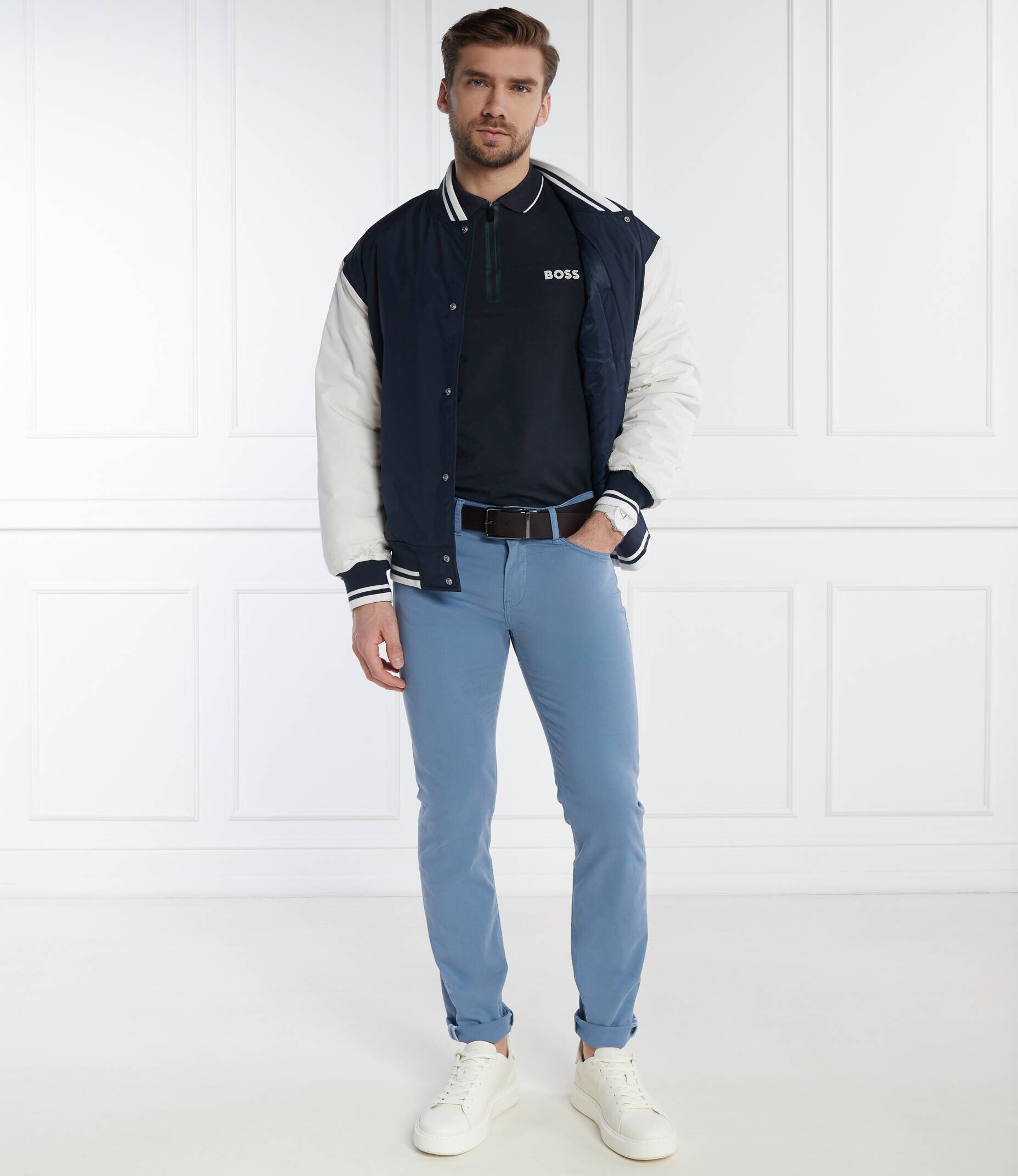 BOSS Green Polo Philix | Slim Fit | stretch