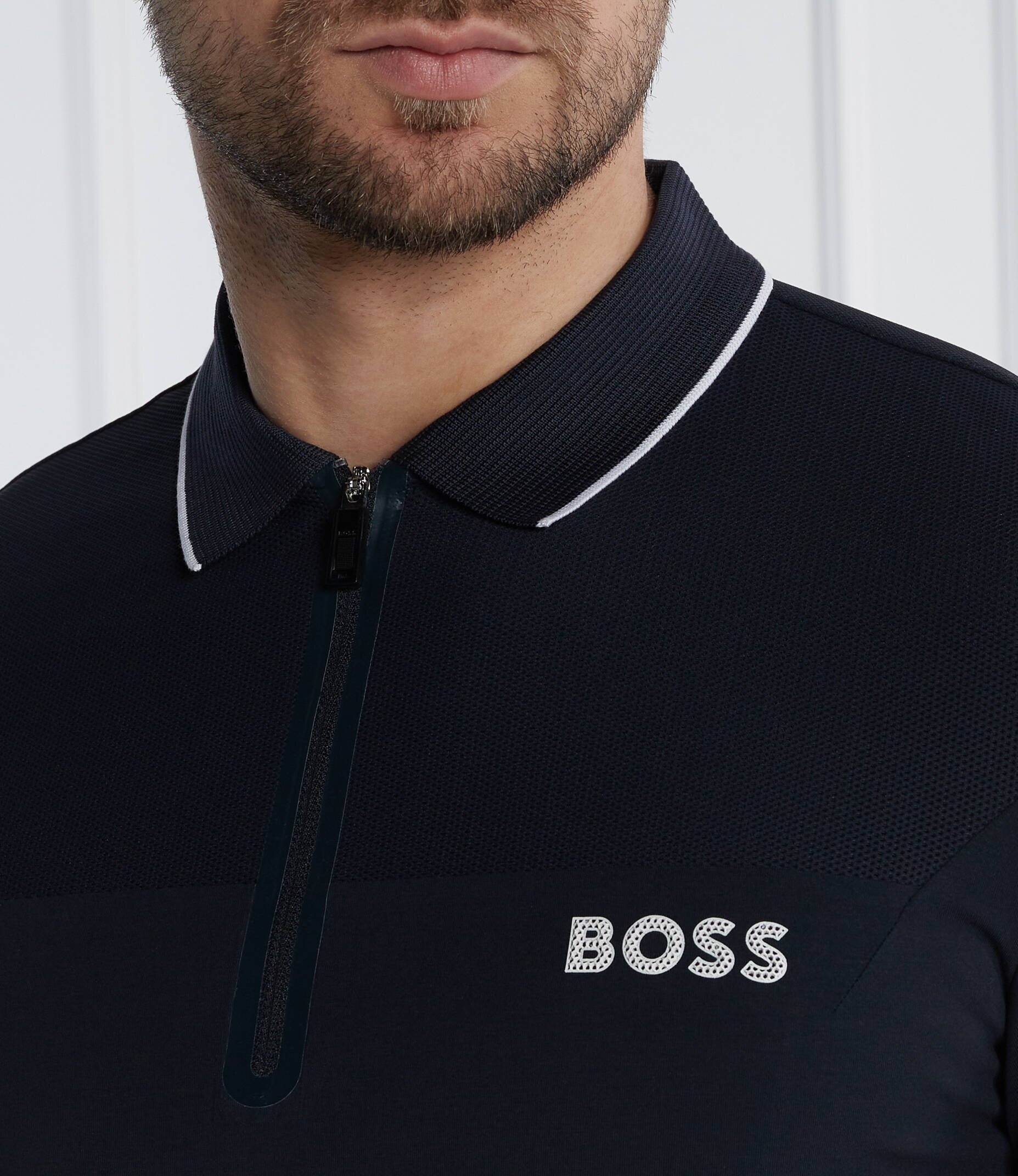 BOSS Green Polo Philix | Slim Fit | stretch