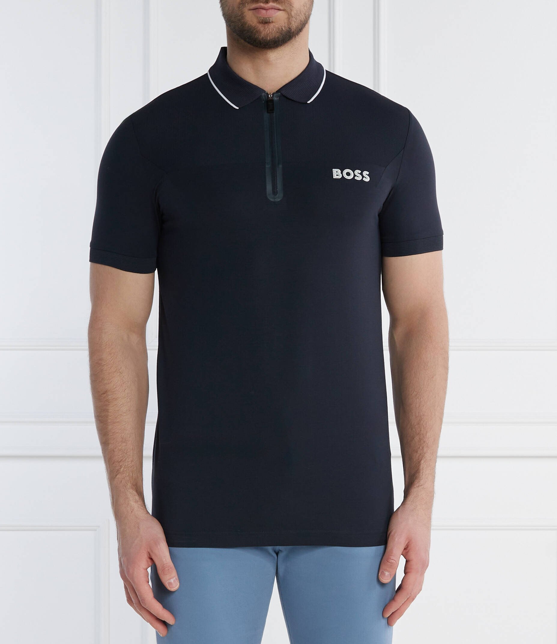 BOSS Green Polo Philix | Slim Fit | stretch