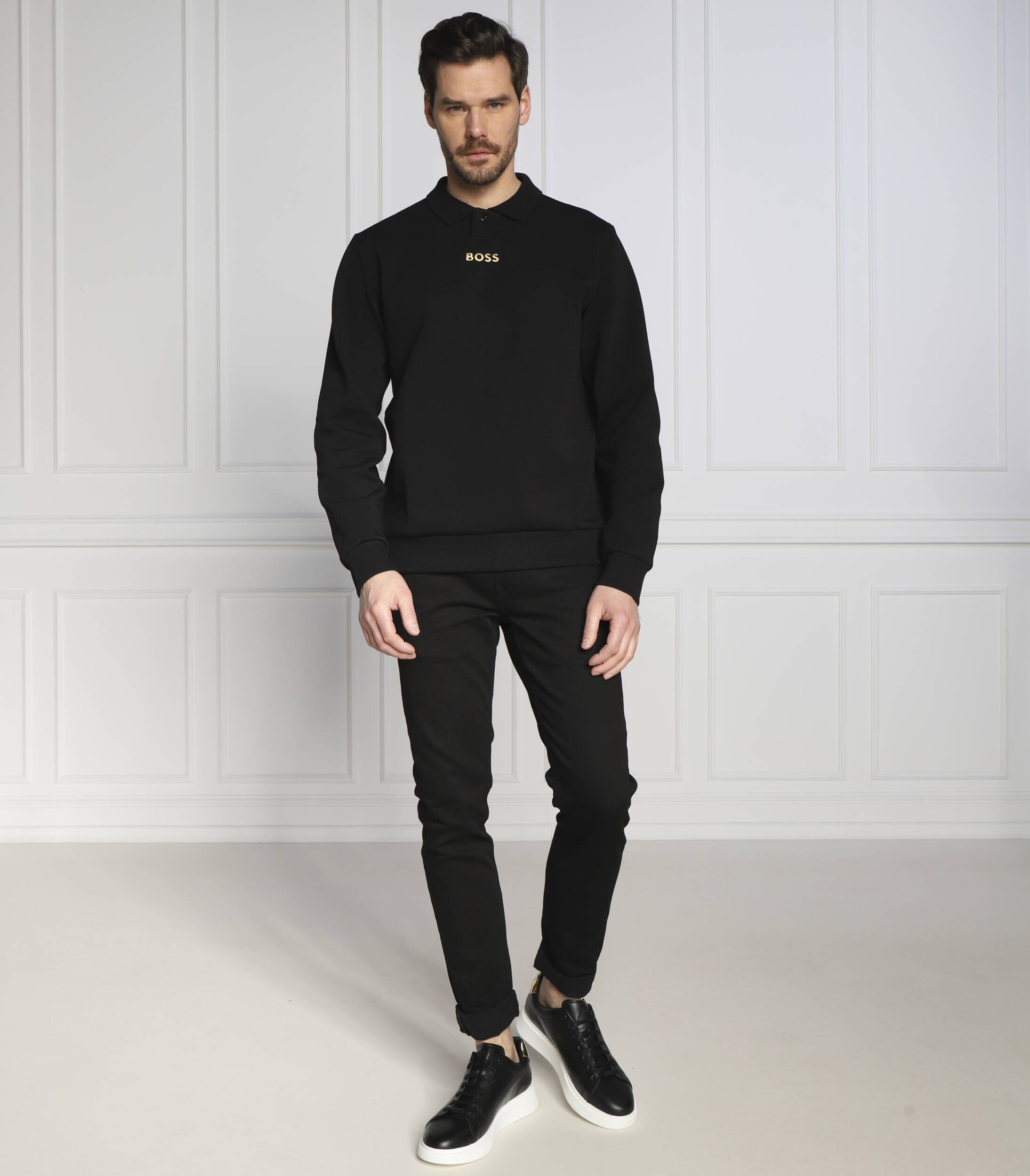 BOSS Green Polo Pirax Gold 10243030 01 | Relaxed fit