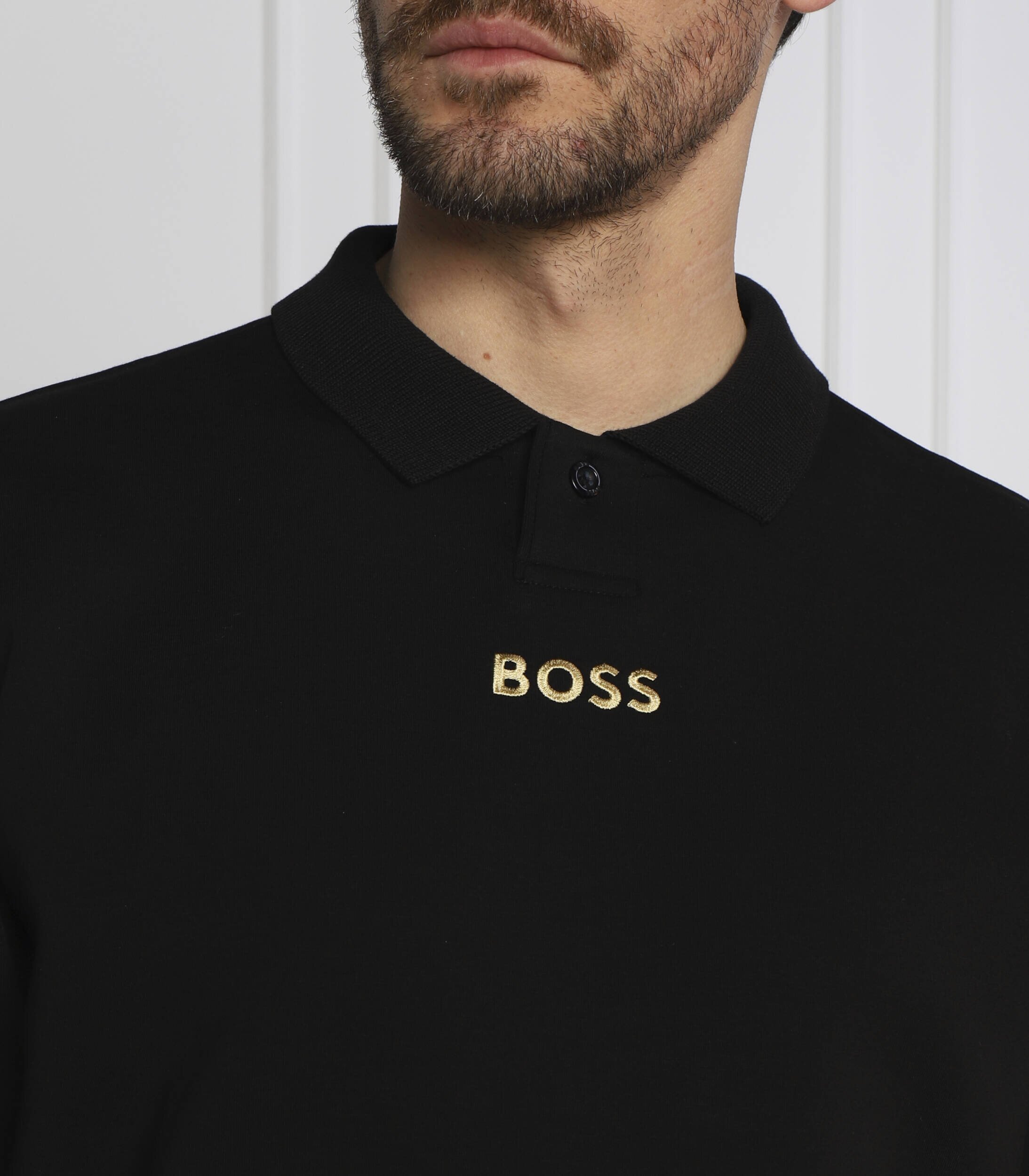 BOSS Green Polo Pirax Gold 10243030 01 | Relaxed fit