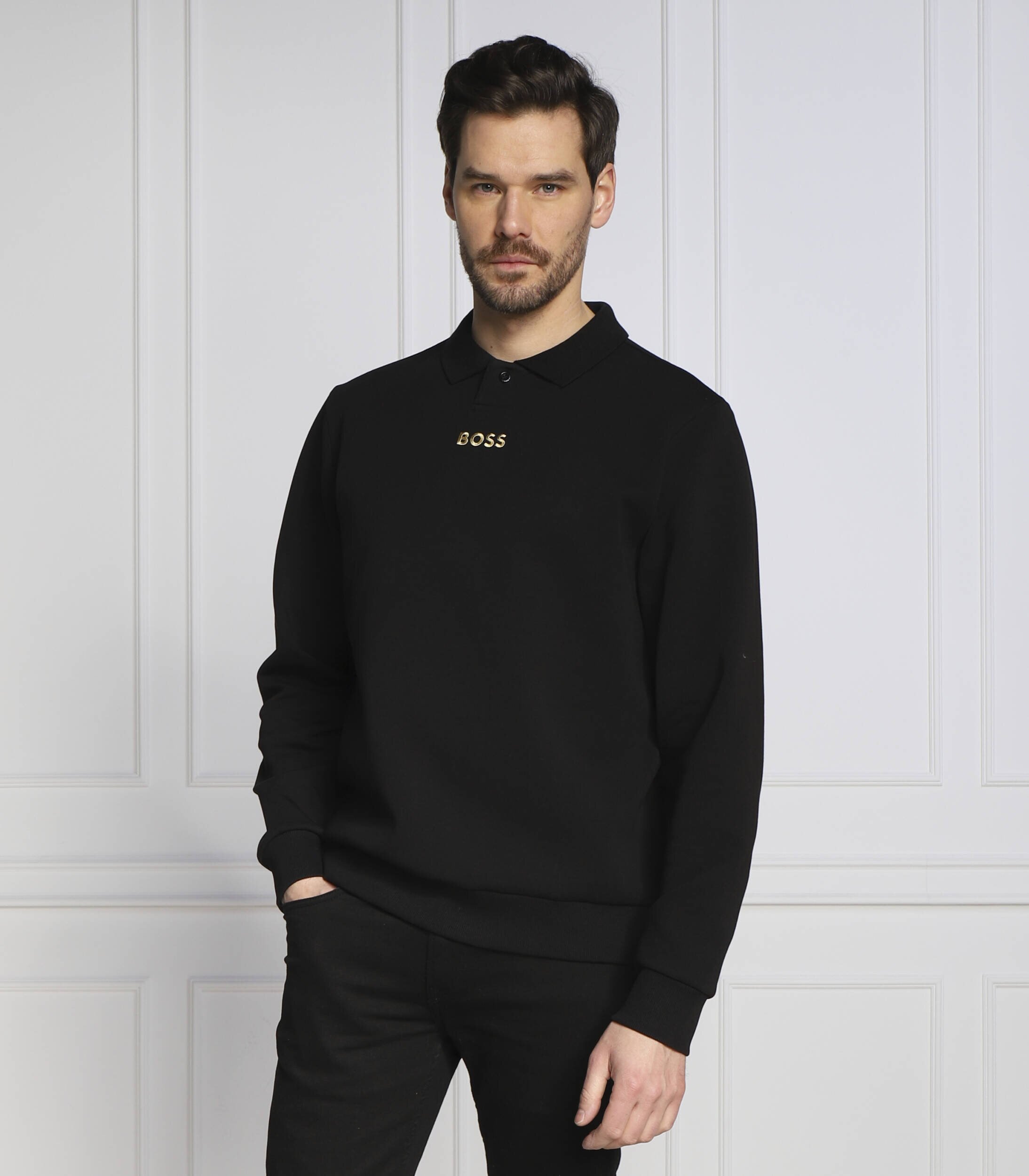 BOSS Green Polo Pirax Gold 10243030 01 | Relaxed fit