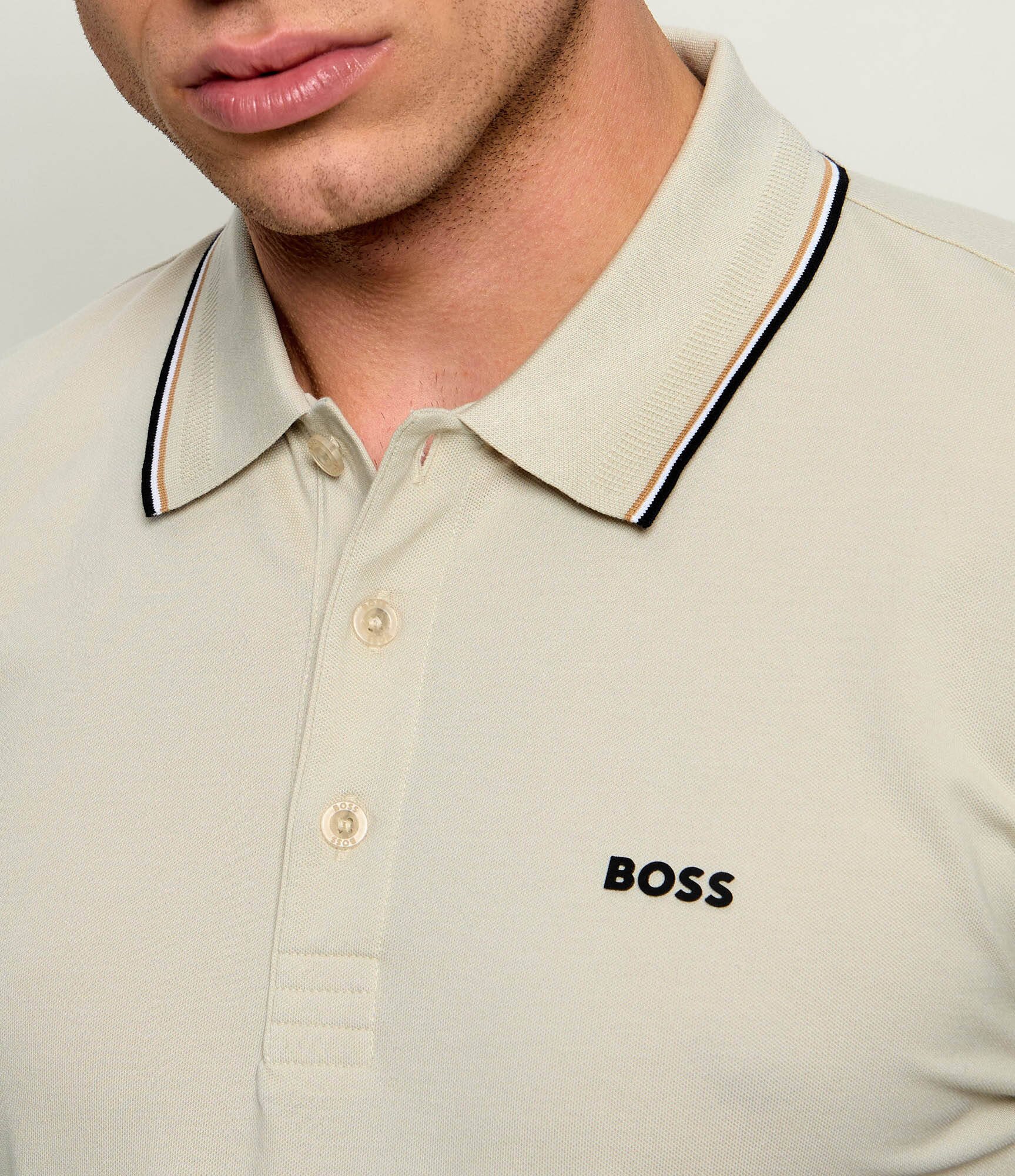 BOSS Green Polo PL_GOC Birdie Paule | Slim Fit | stretch