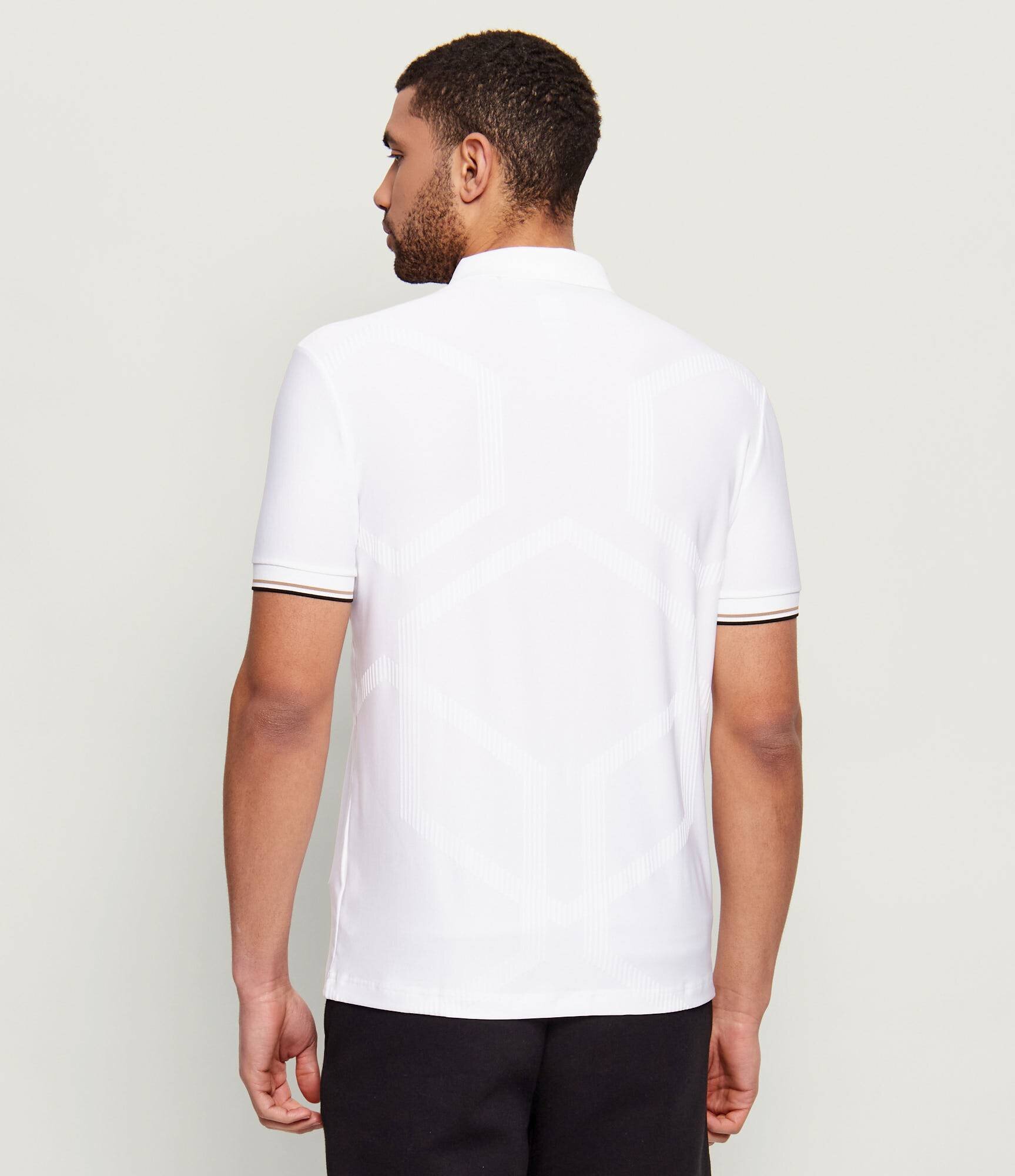 BOSS Green Polo PL_GOC Chip Hexa | regular fit | stretch