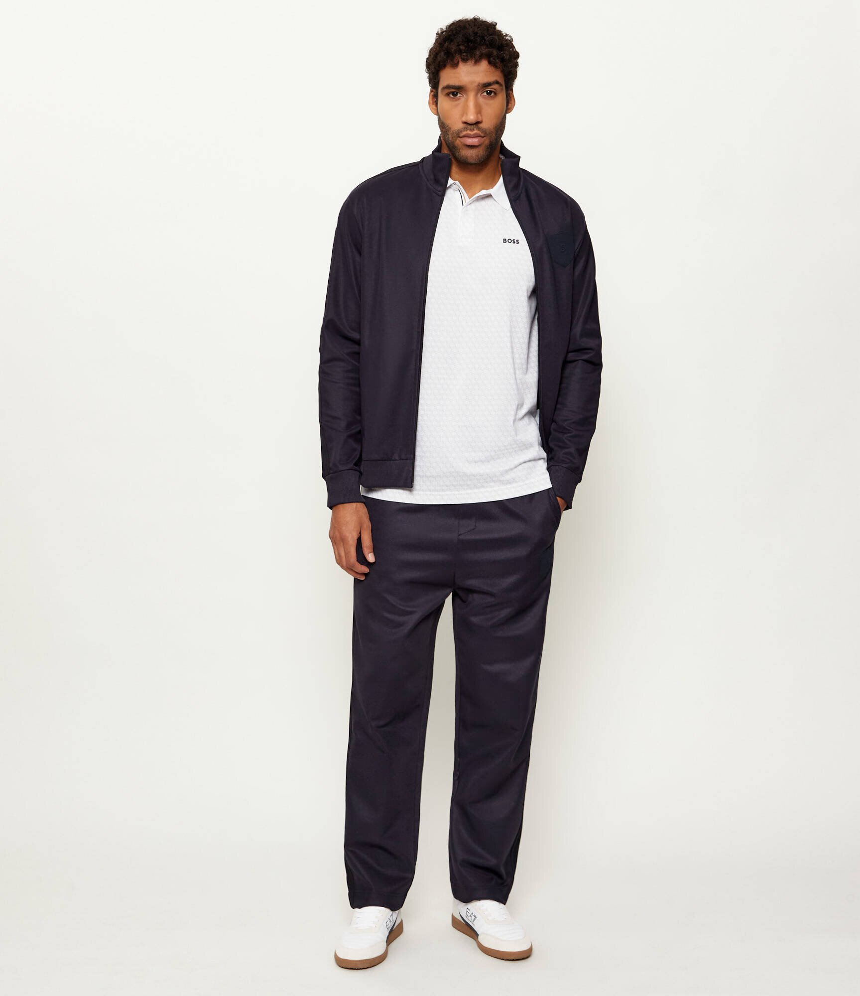 BOSS Green Polo PL_GOC Chip Pattern | regular fit