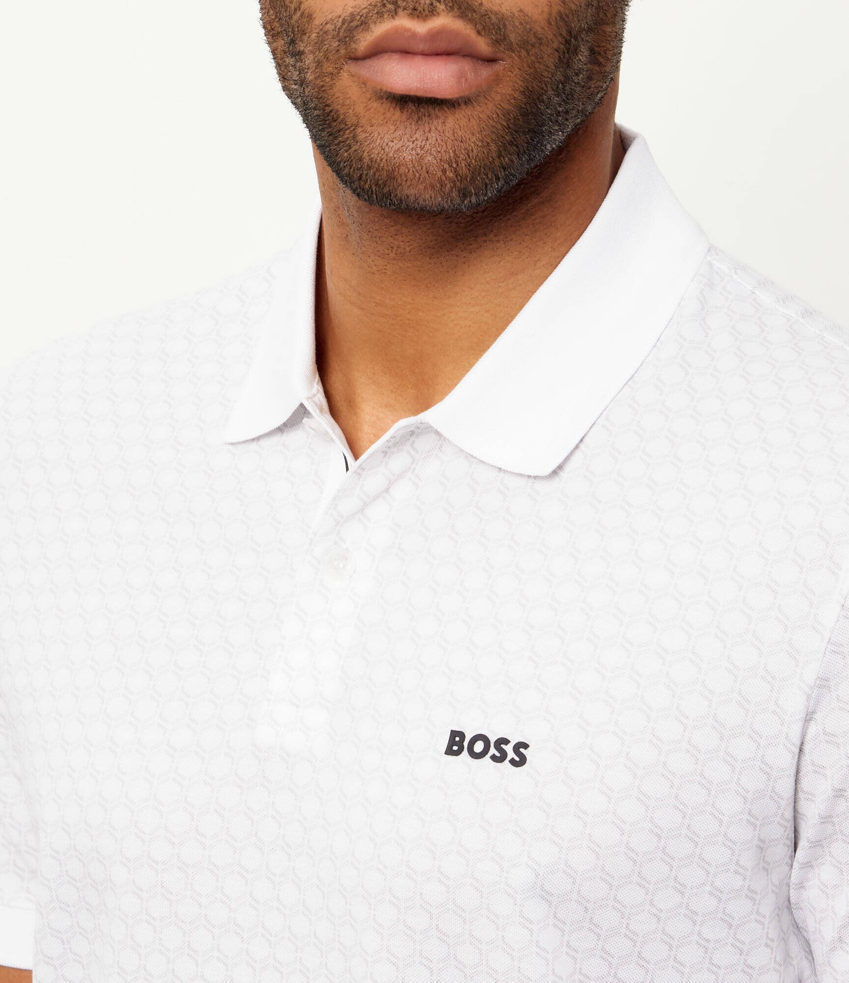 BOSS Green Polo PL_GOC Chip Pattern | regular fit