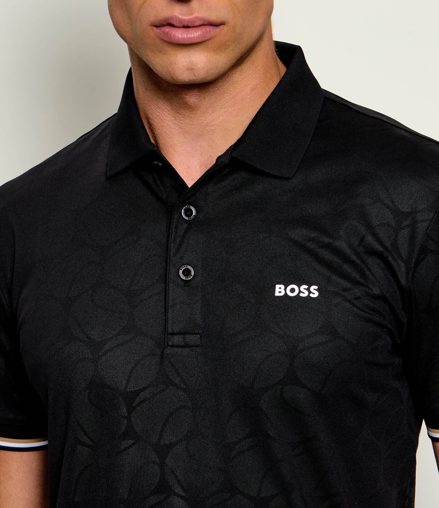BOSS Green Polo Pl_Toc Game 1 | Boss x The Chance | Slim Fit