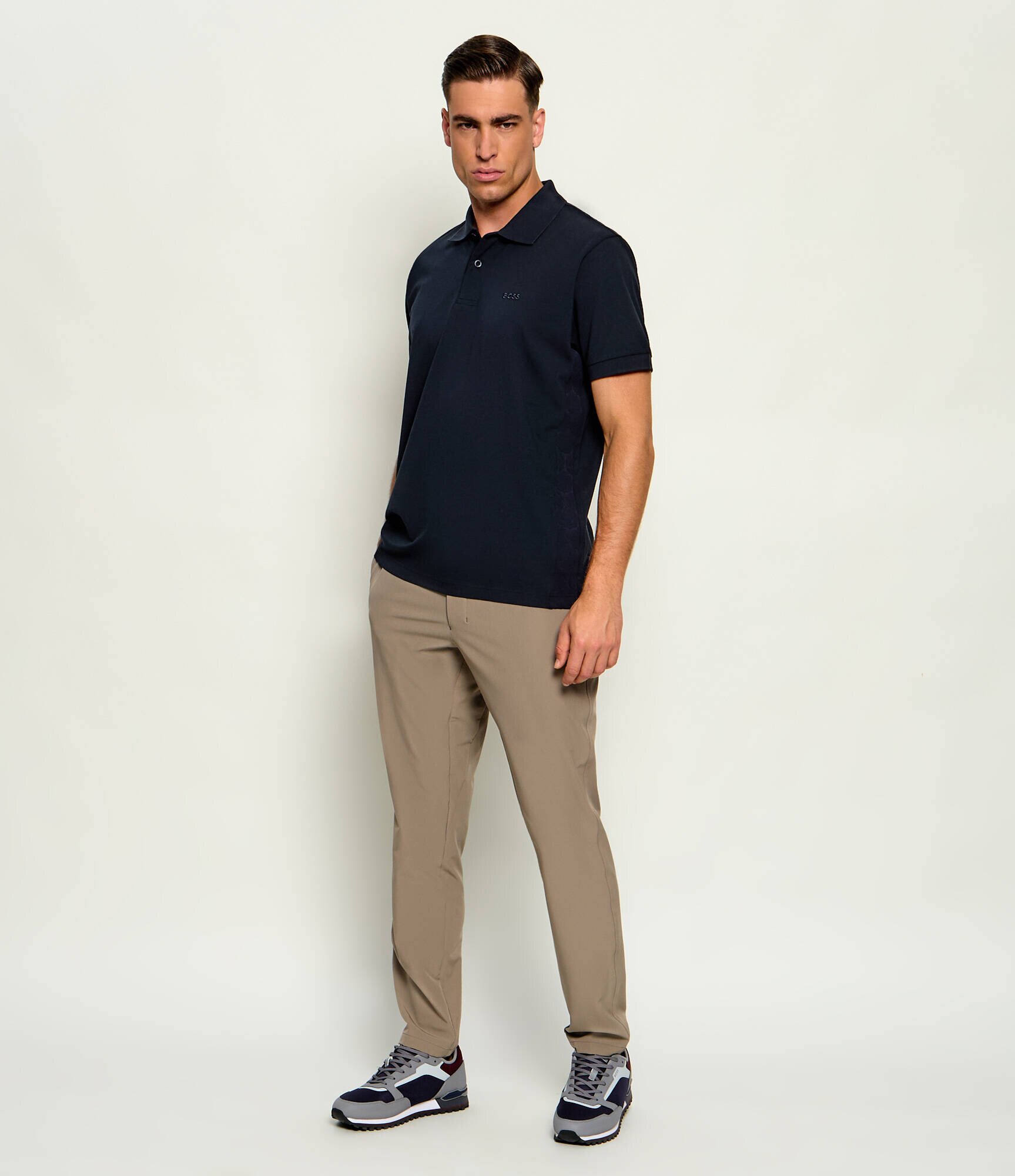 BOSS Green Polo PL_Union Tape | regular fit | stretch