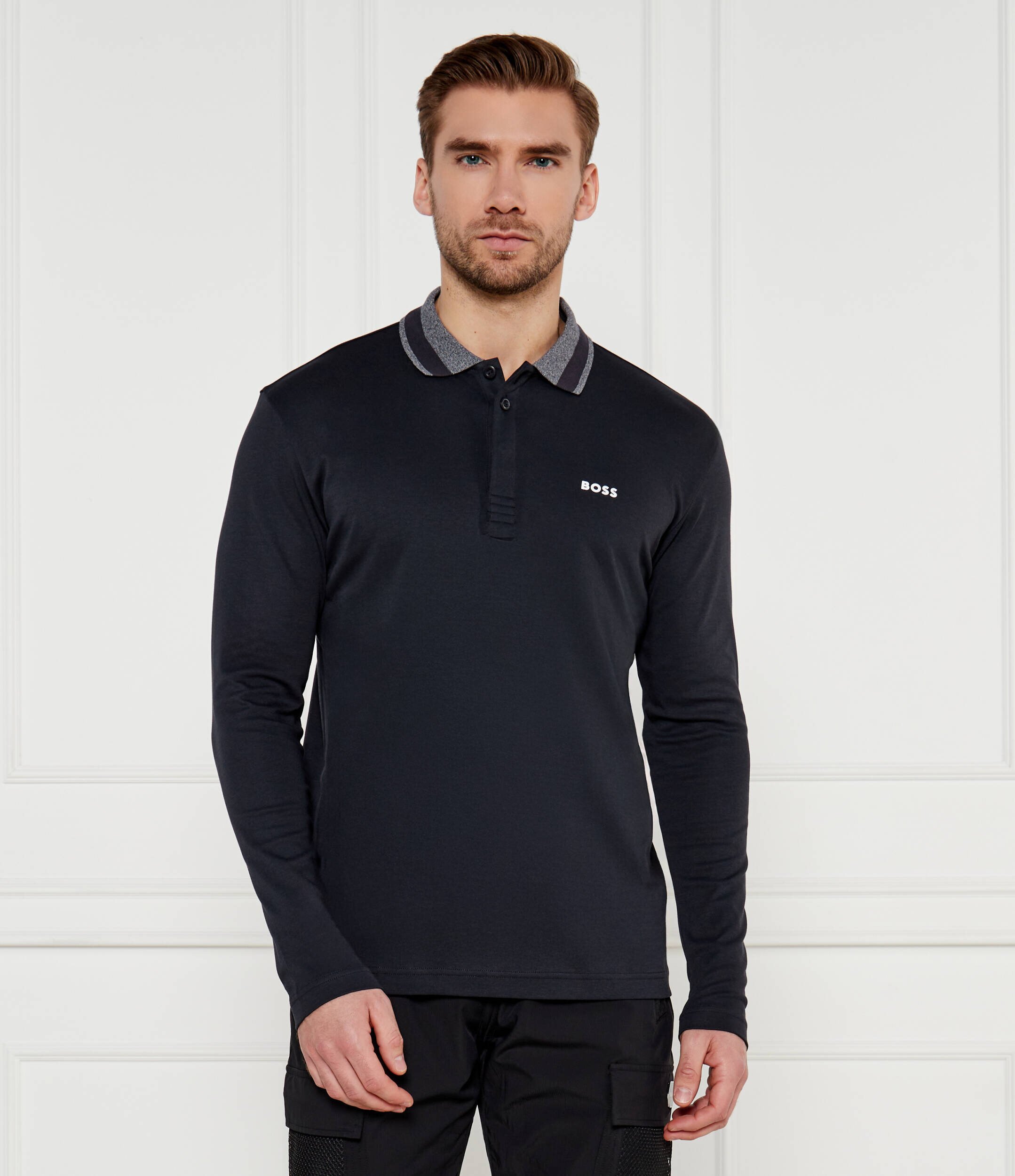 BOSS Green Polo Plisy 2 | Regular Fit