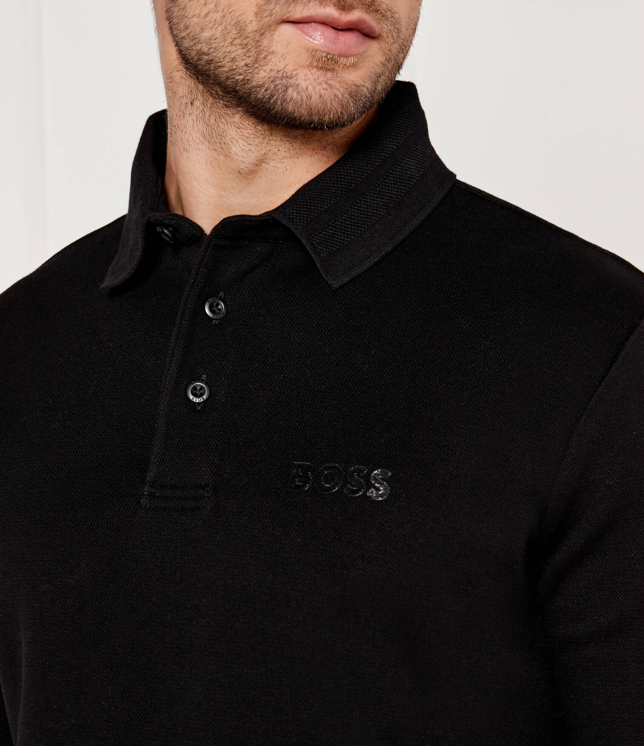 BOSS Green Polo Plisy Mirror | Regular Fit