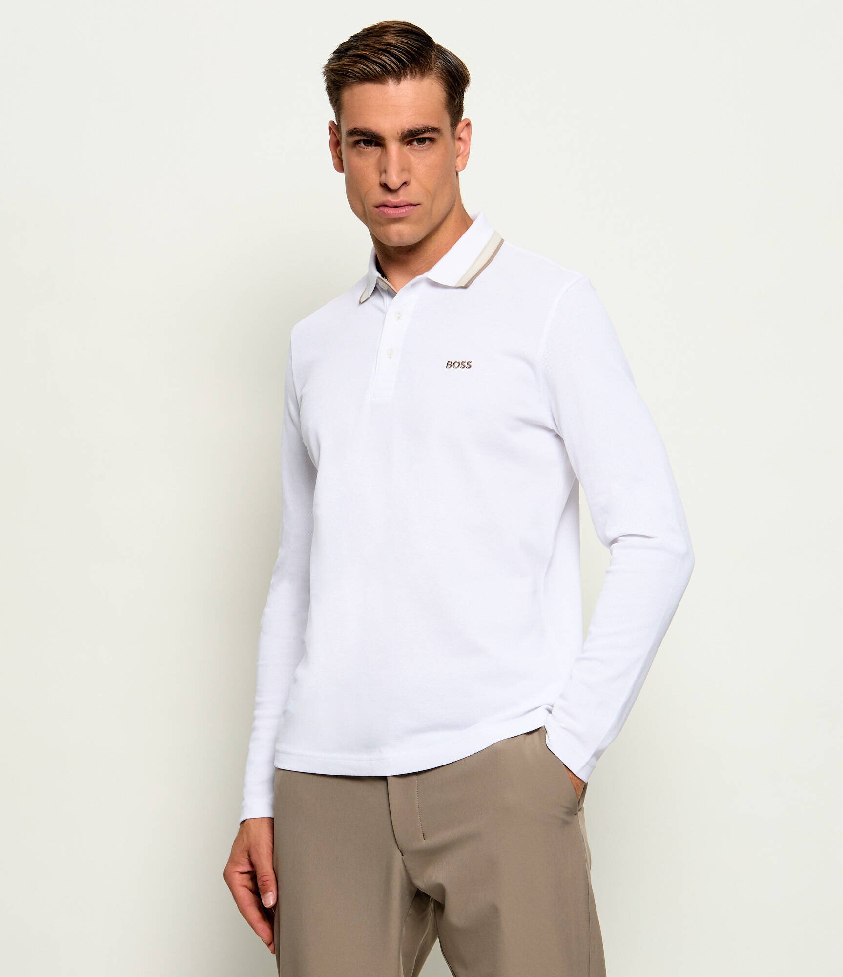 BOSS Green Polo Plisy | regular fit