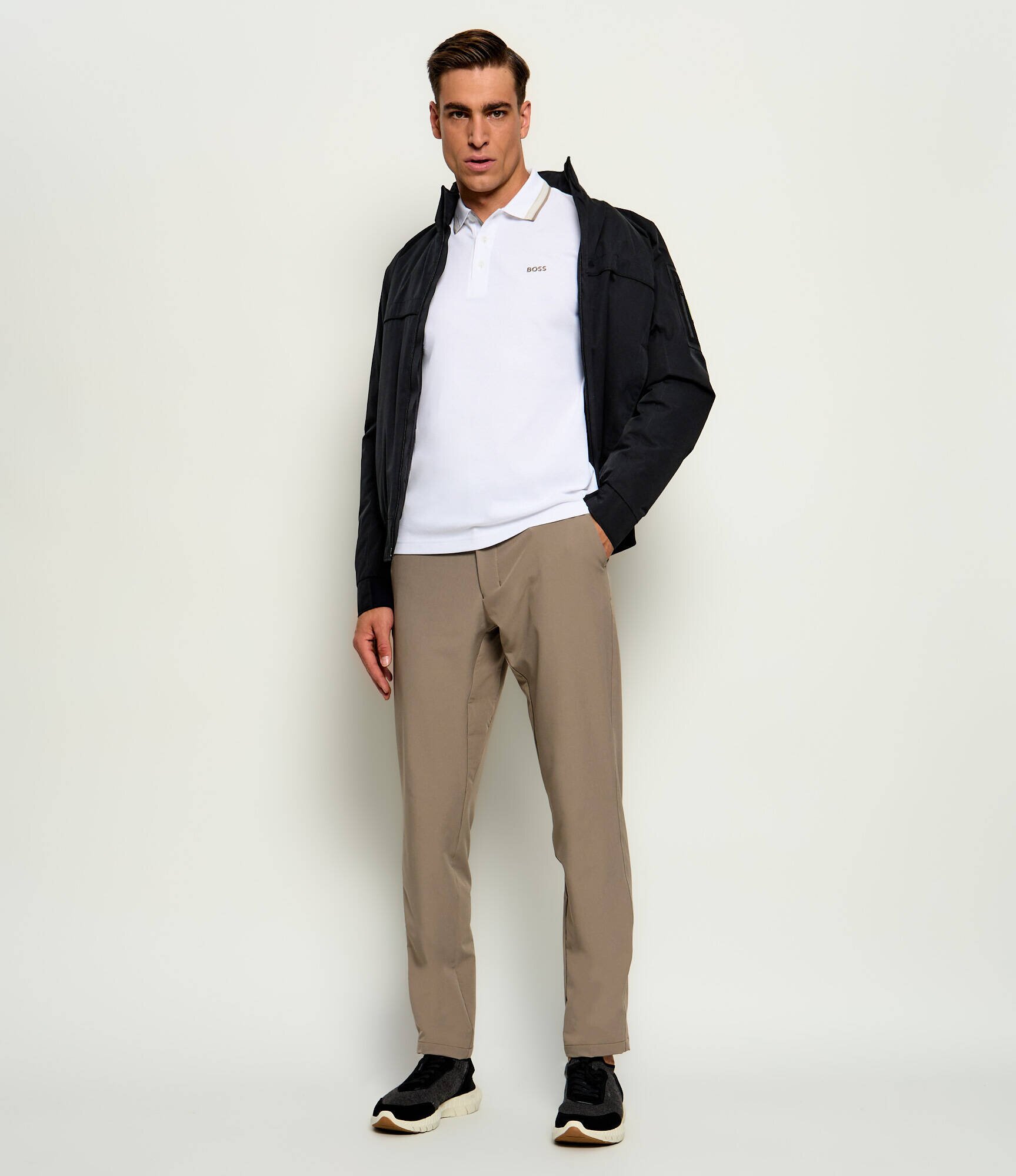 BOSS Green Polo Plisy | regular fit