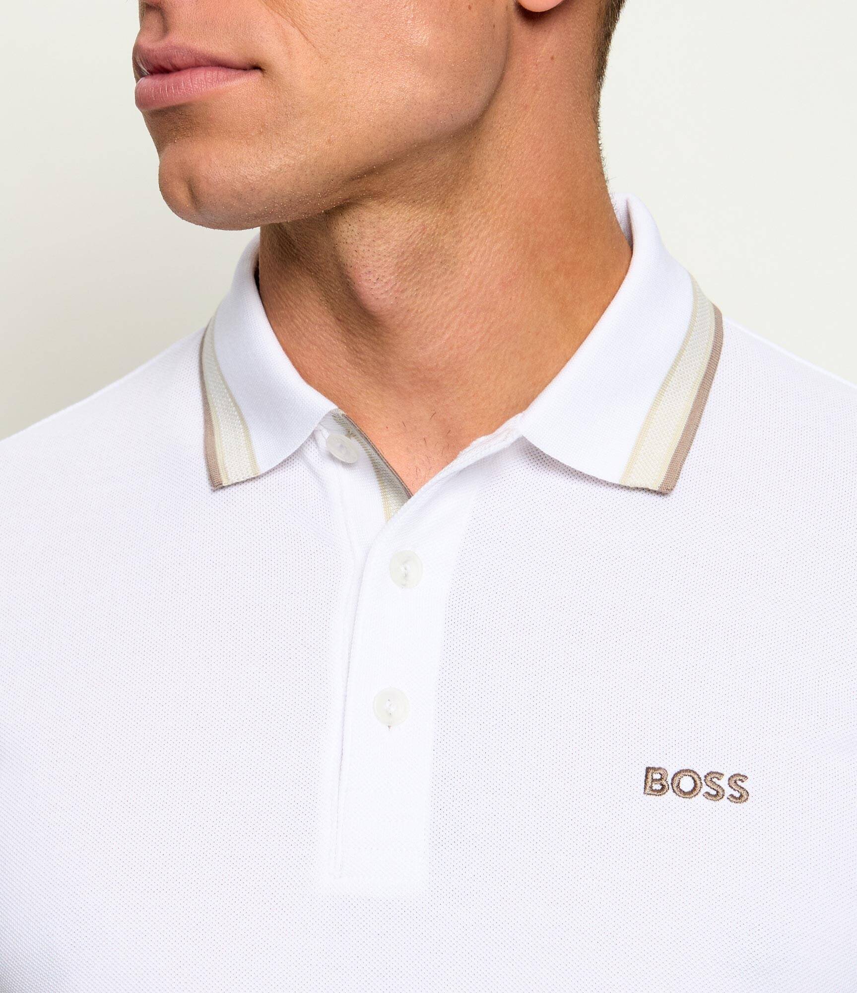 BOSS Green Polo Plisy | regular fit