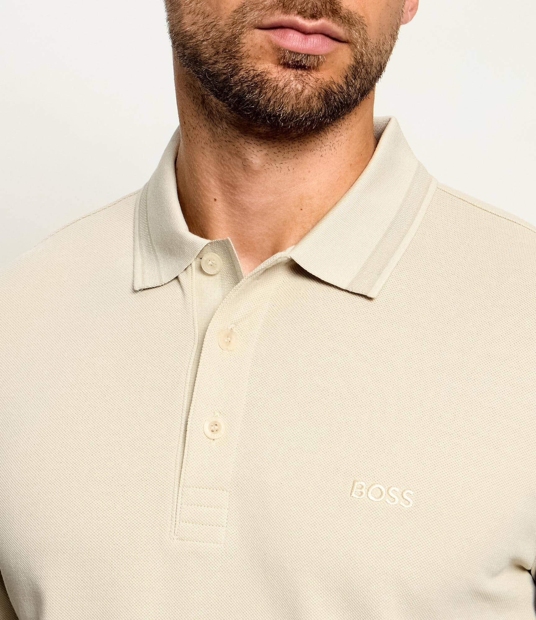 BOSS Green Polo Plisy | regular fit