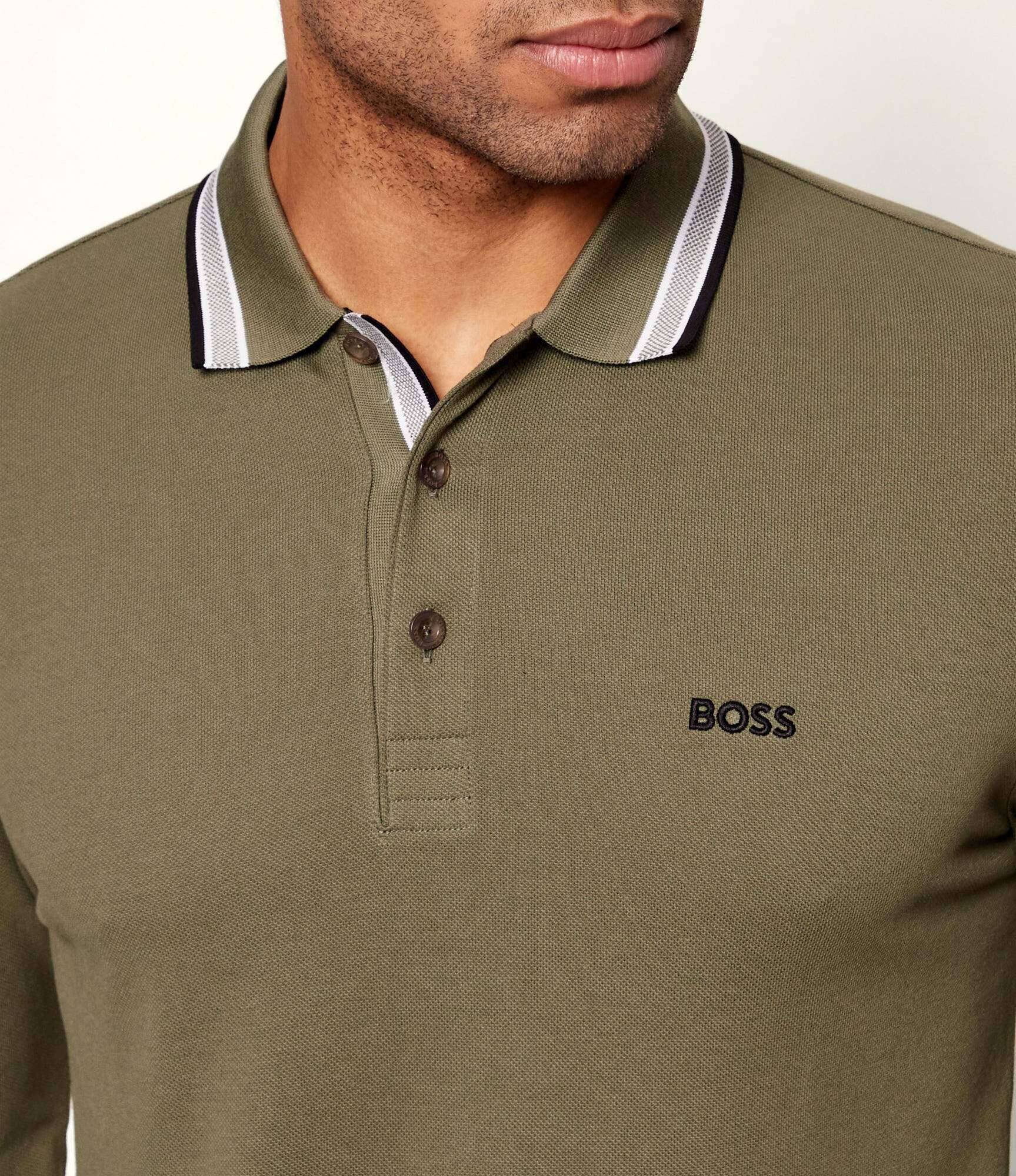 BOSS Green Polo Plisy | regular fit