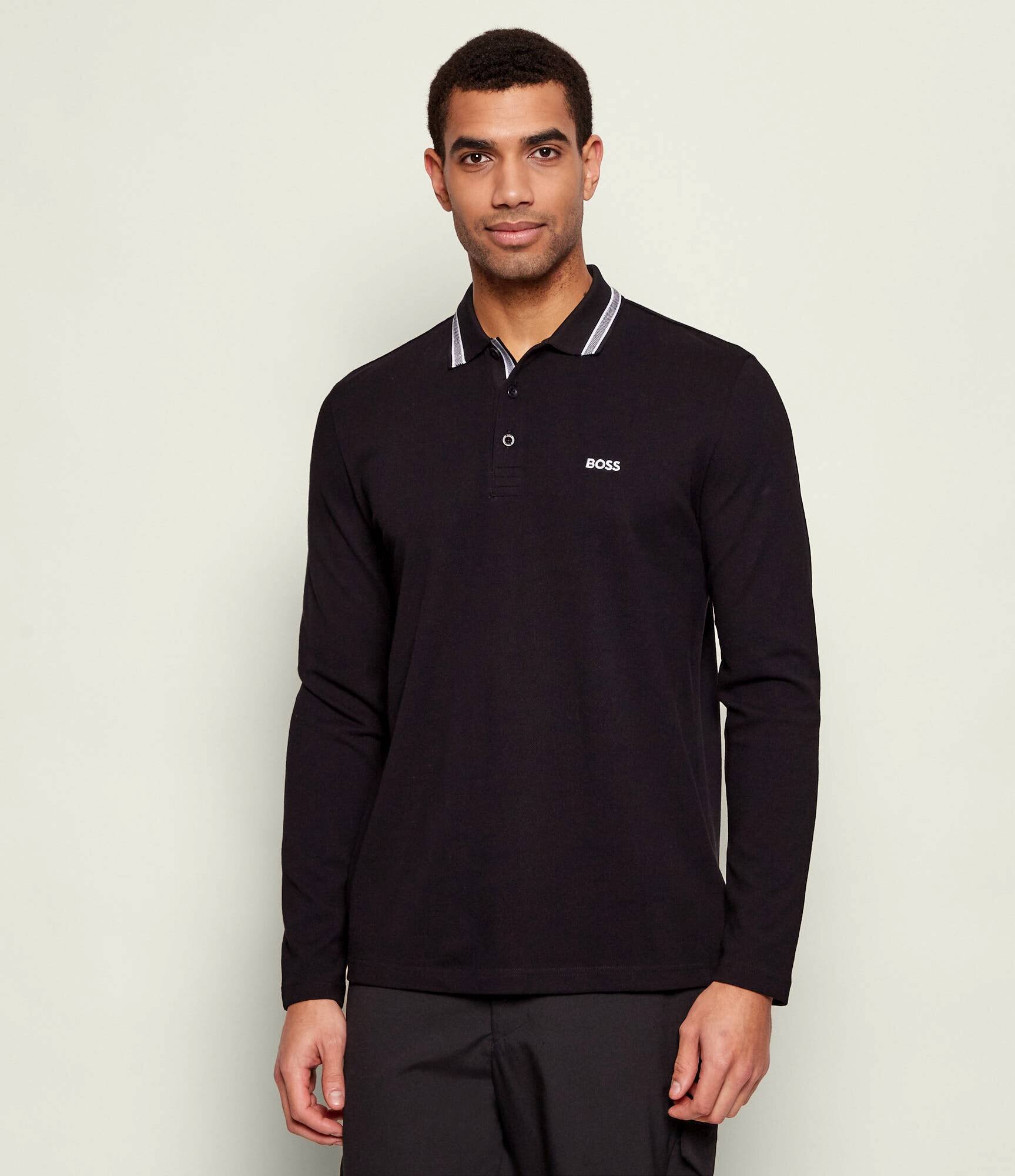 BOSS Green Polo Plisy | regular fit
