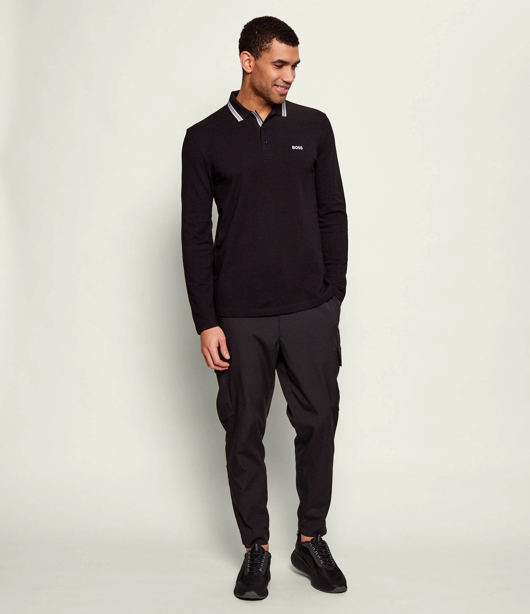 BOSS Green Polo Plisy | regular fit