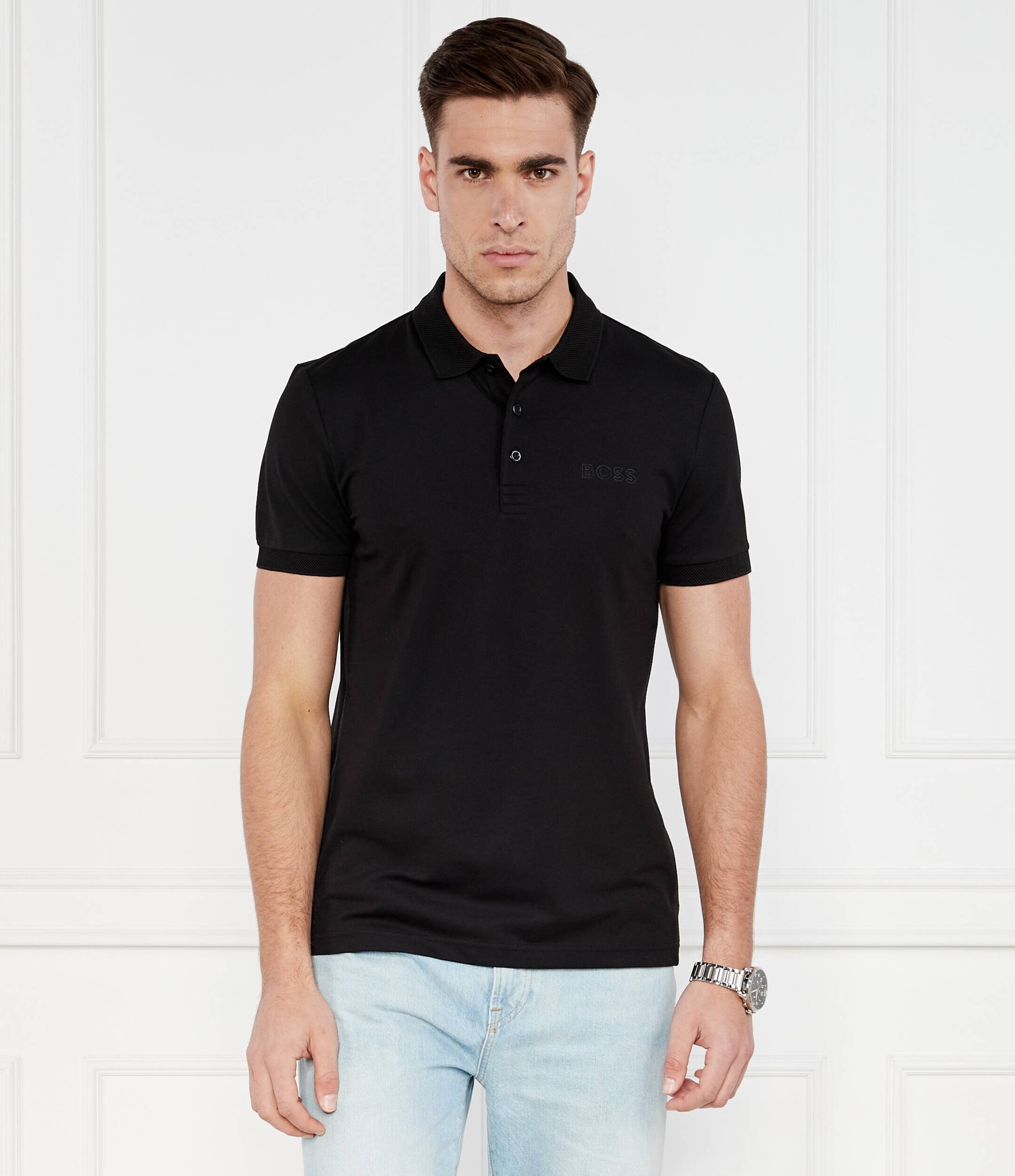 BOSS Green Polo Polo Paule | Slim Fit | stretch